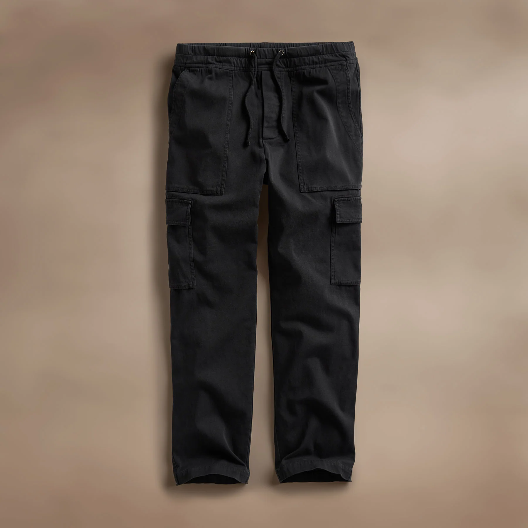 Army Cotton Slub Cargo Pant - Black Pigment - Image 2