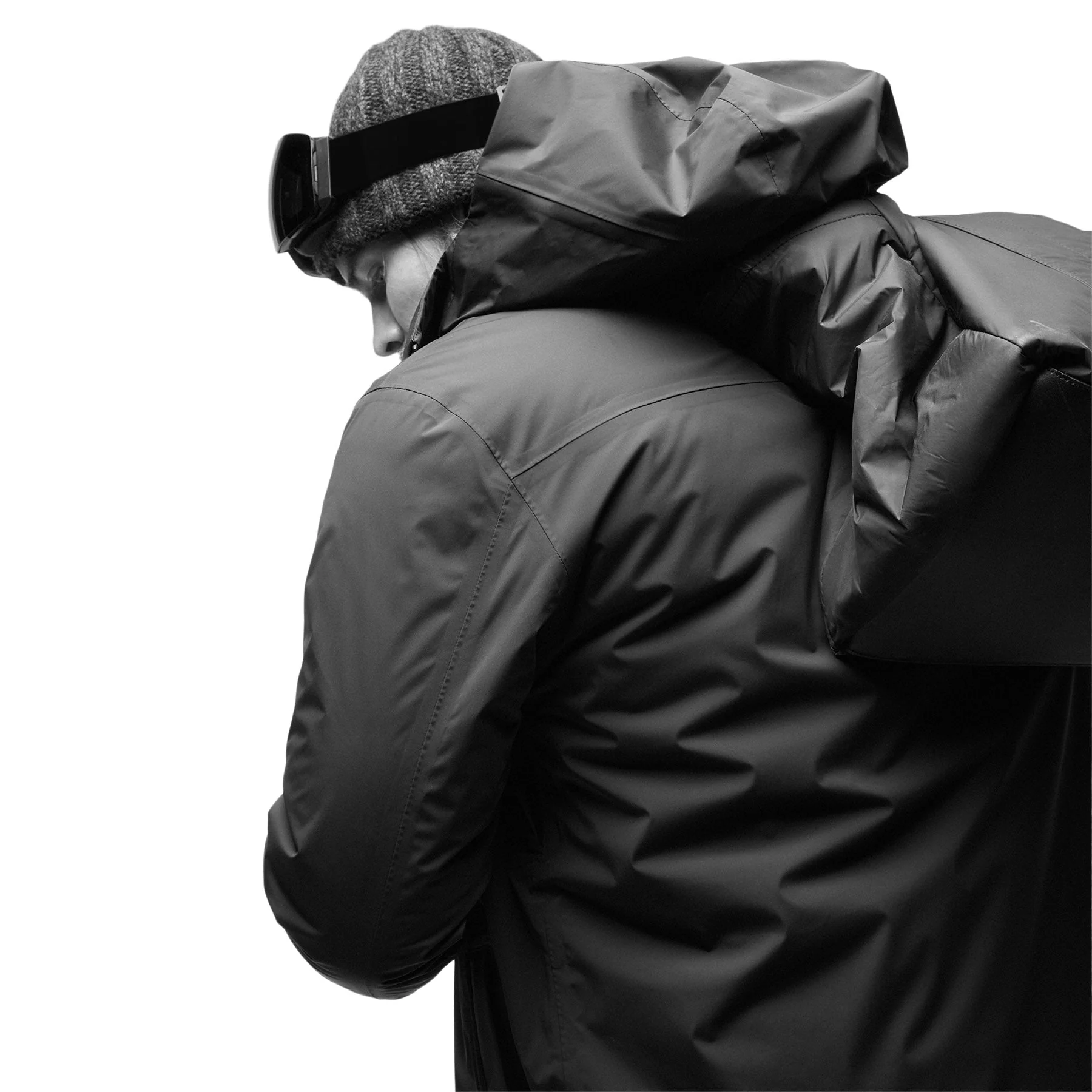 Aspen Waterproof Jacket - Black - Image 5