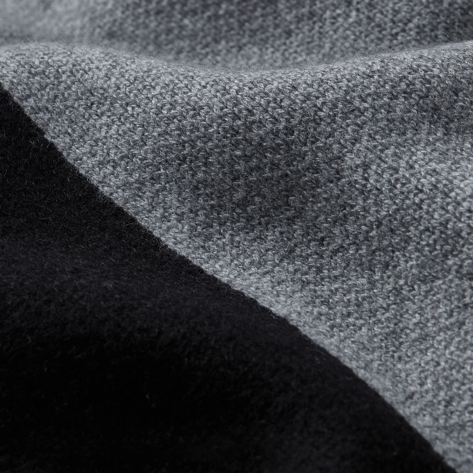 Baja Mexico Cashmere Blanket - Black/White - Image 3