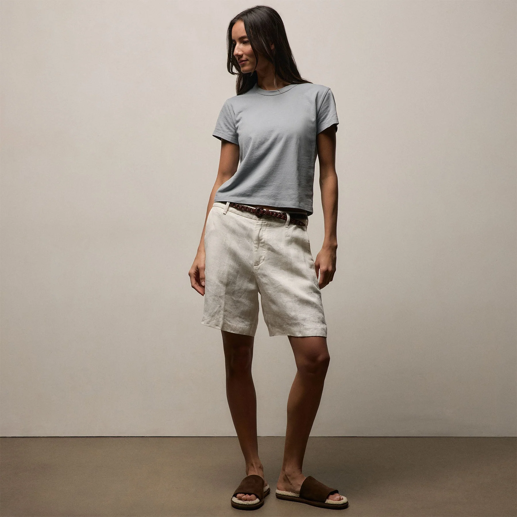 Brushed Elevated Jersey Short Sleeve Tee - Ore - Image 5