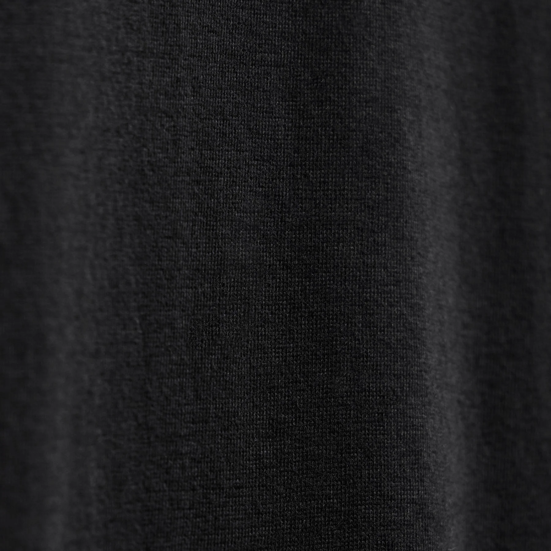 Brushed Elevated Jersey Long Sleeve Tee - Black - Image 6