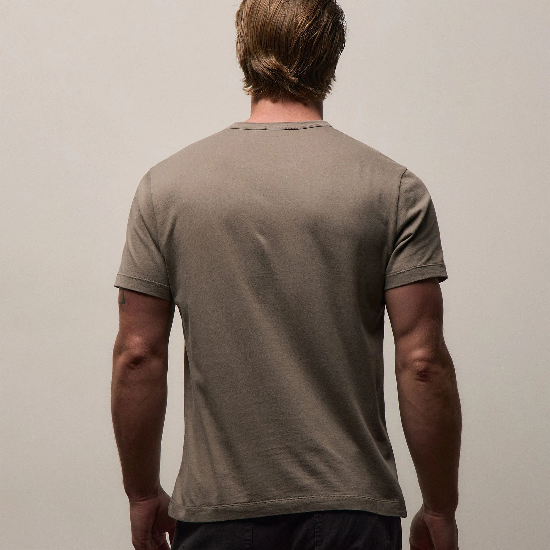 Brushed Lotus Crew - Burro - Image 6