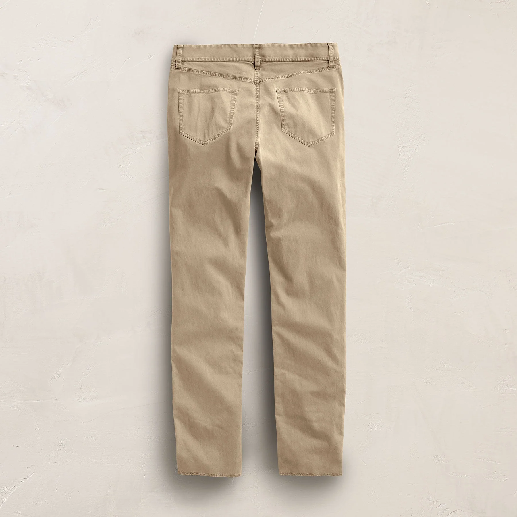 Brushed Twill 5 Pocket Pant - Light Khaki Pigment - Image 7