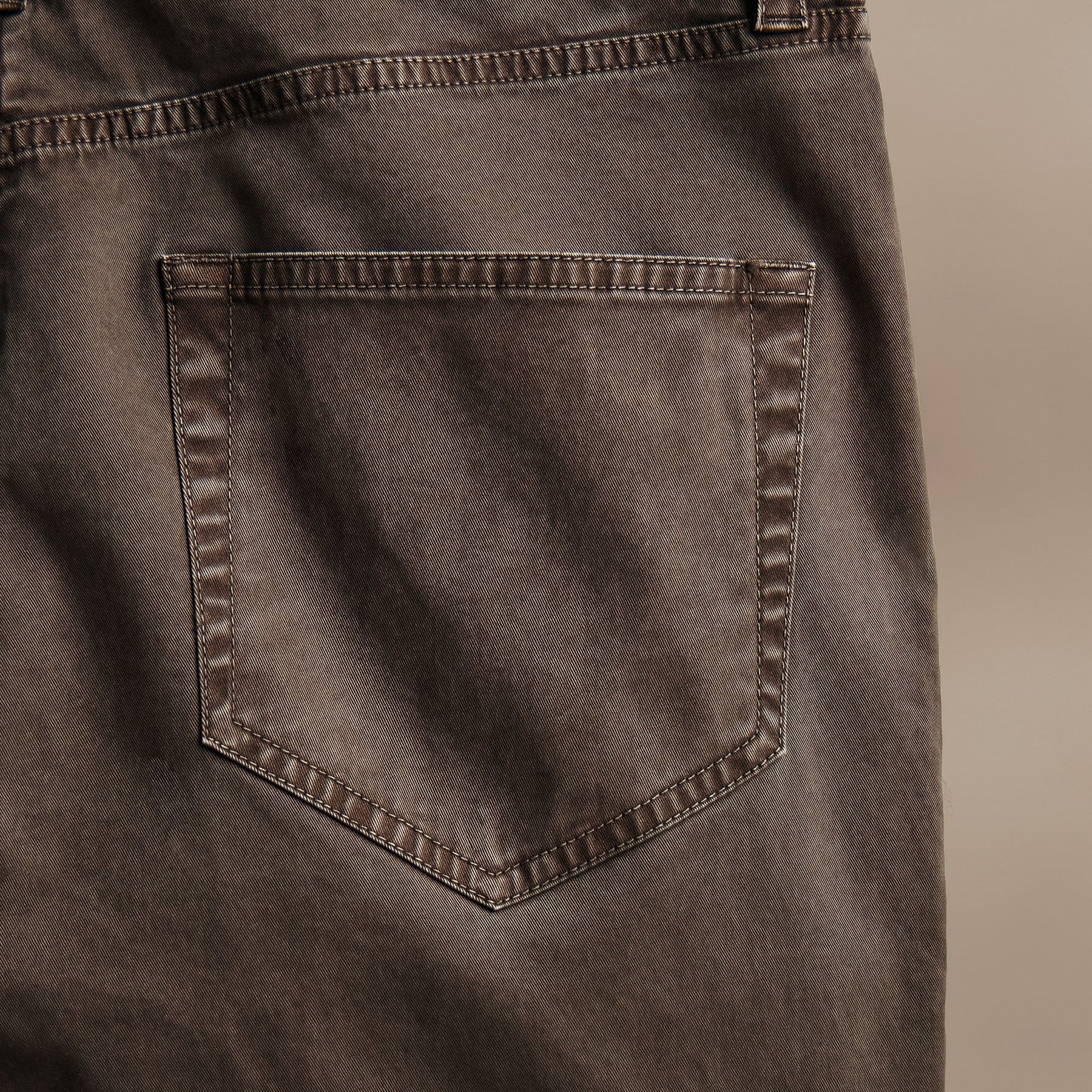 Brushed Twill 5 Pocket Pant - Loam Pigment - Image 5
