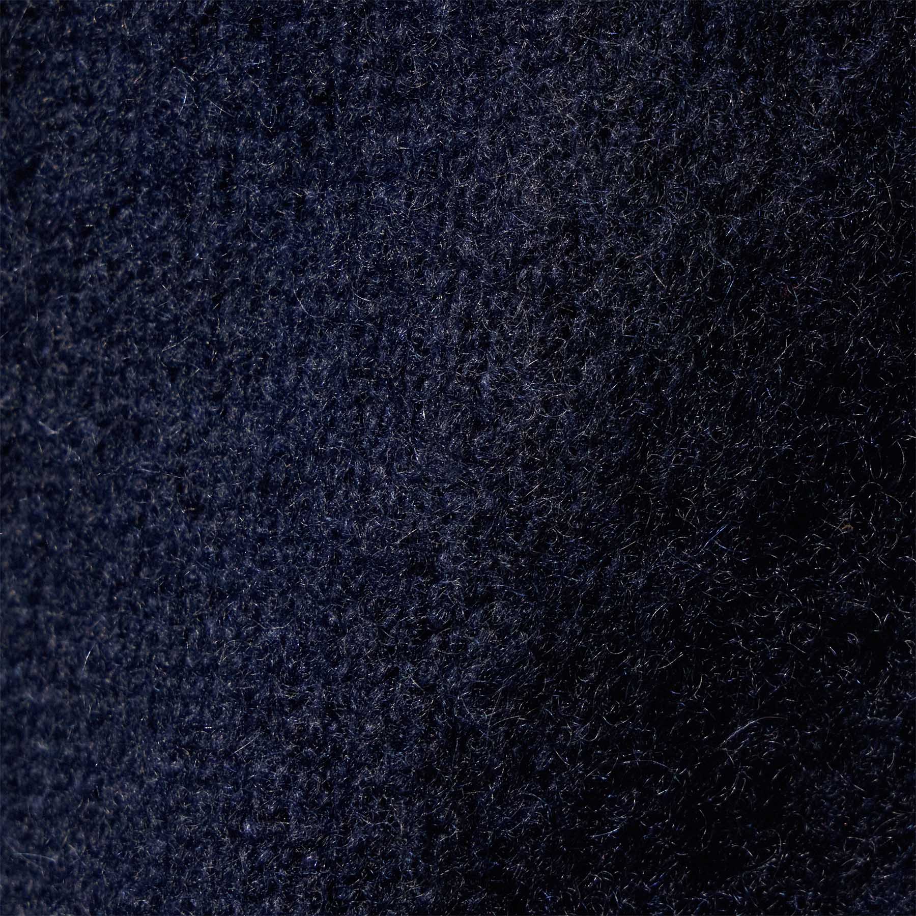 Cashmere Saddle Shoulder Crew Neck - Deep Navy - Image 5