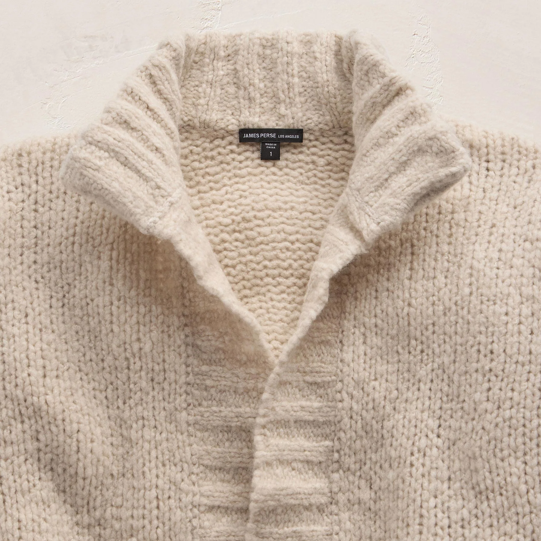 Cashmere Silk Belted Cardigan - Biscotti - Image 4
