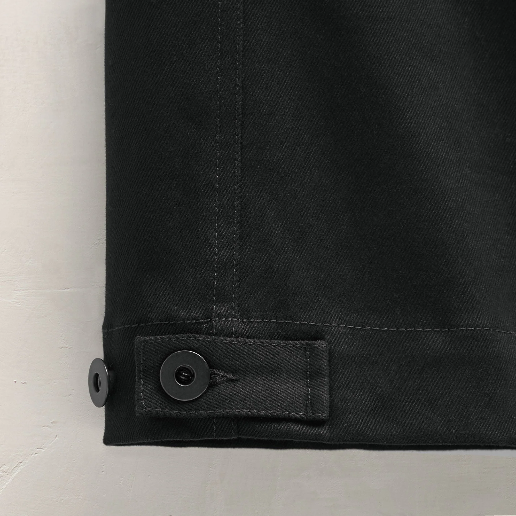 Cashmere Touch Cotton Cargo - Black - Image 4