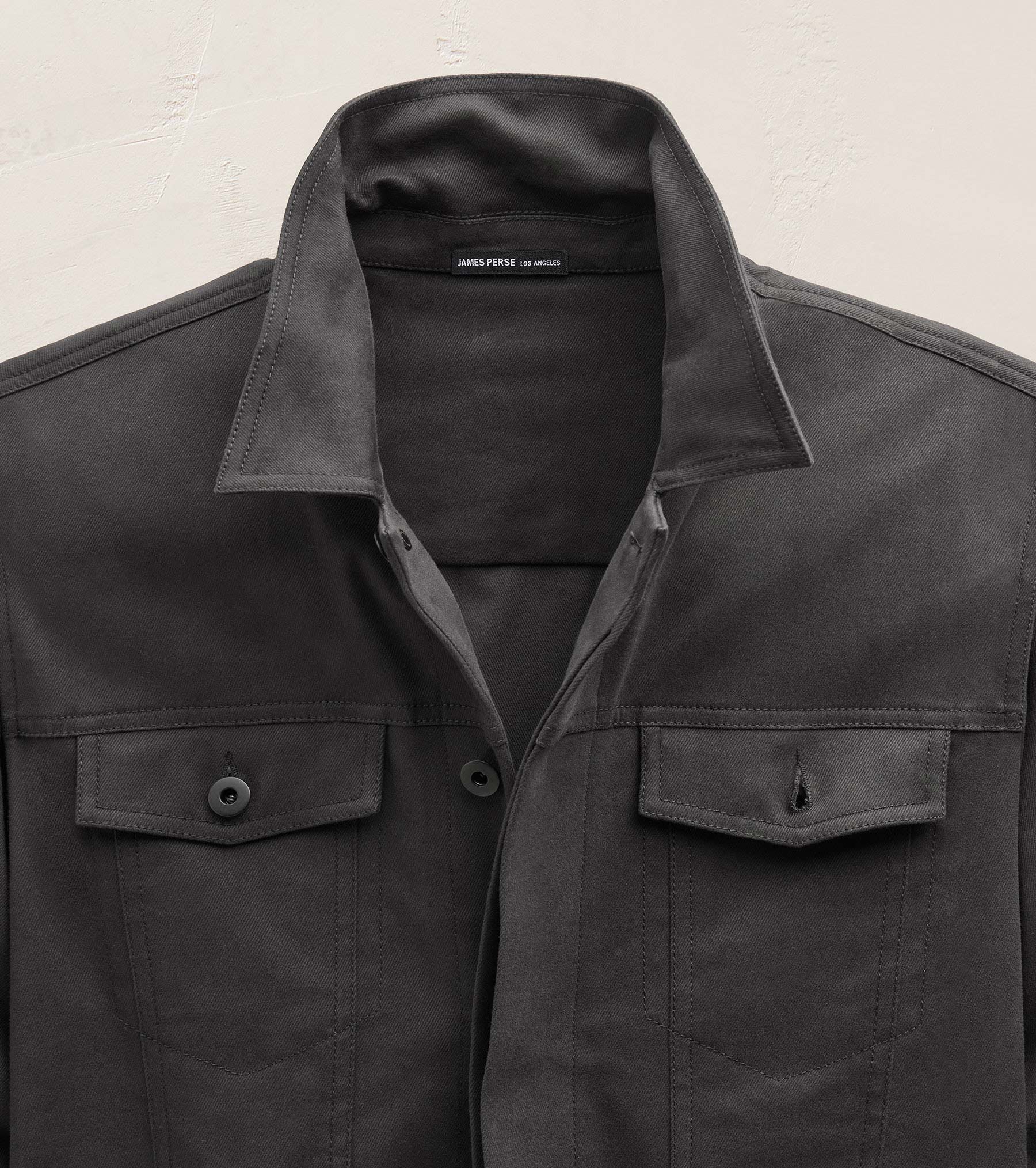 Cashmere Touch Cotton Trucker Jacket - Magma - Image 6