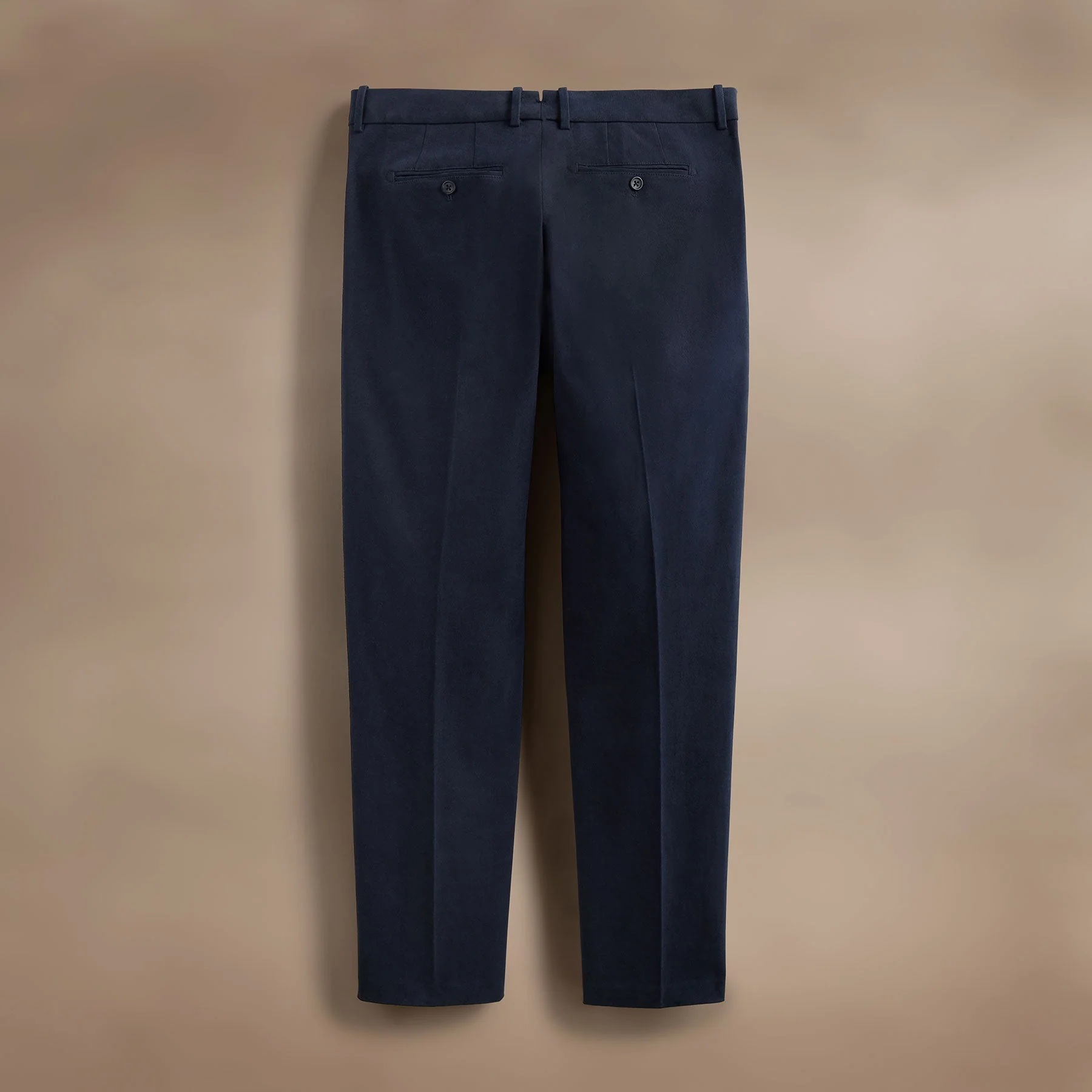 Cashmere Touch Twill Trouser - Classic Navy - Image 3