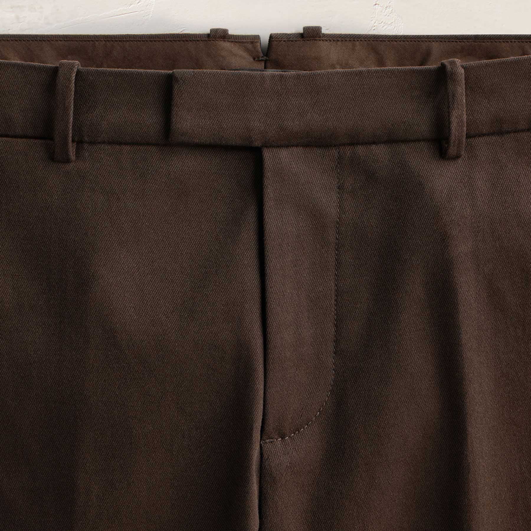 Cashmere Touch Twill Trouser - Porcupine - Image 4