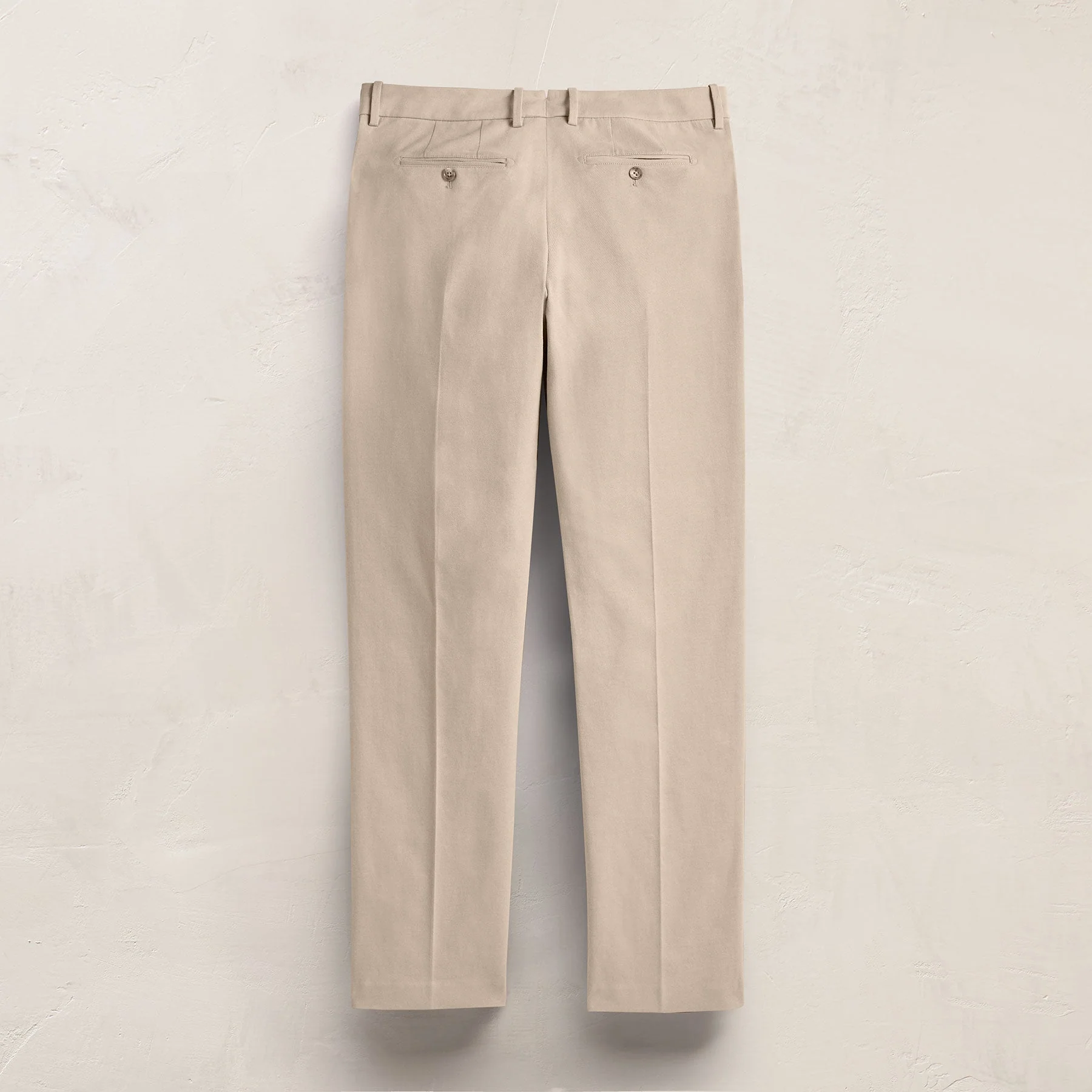Cashmere Touch Twill Trouser - Stone - Image 6
