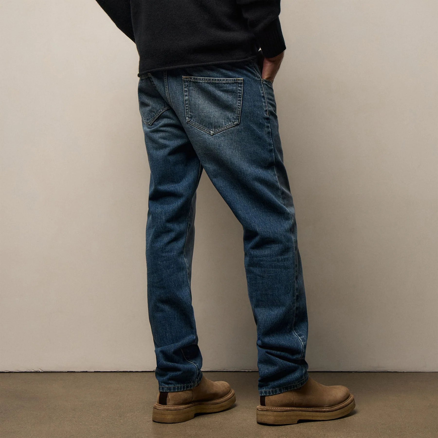 Classic Selvedge Denim Pant - Blue Pacific - Image 3