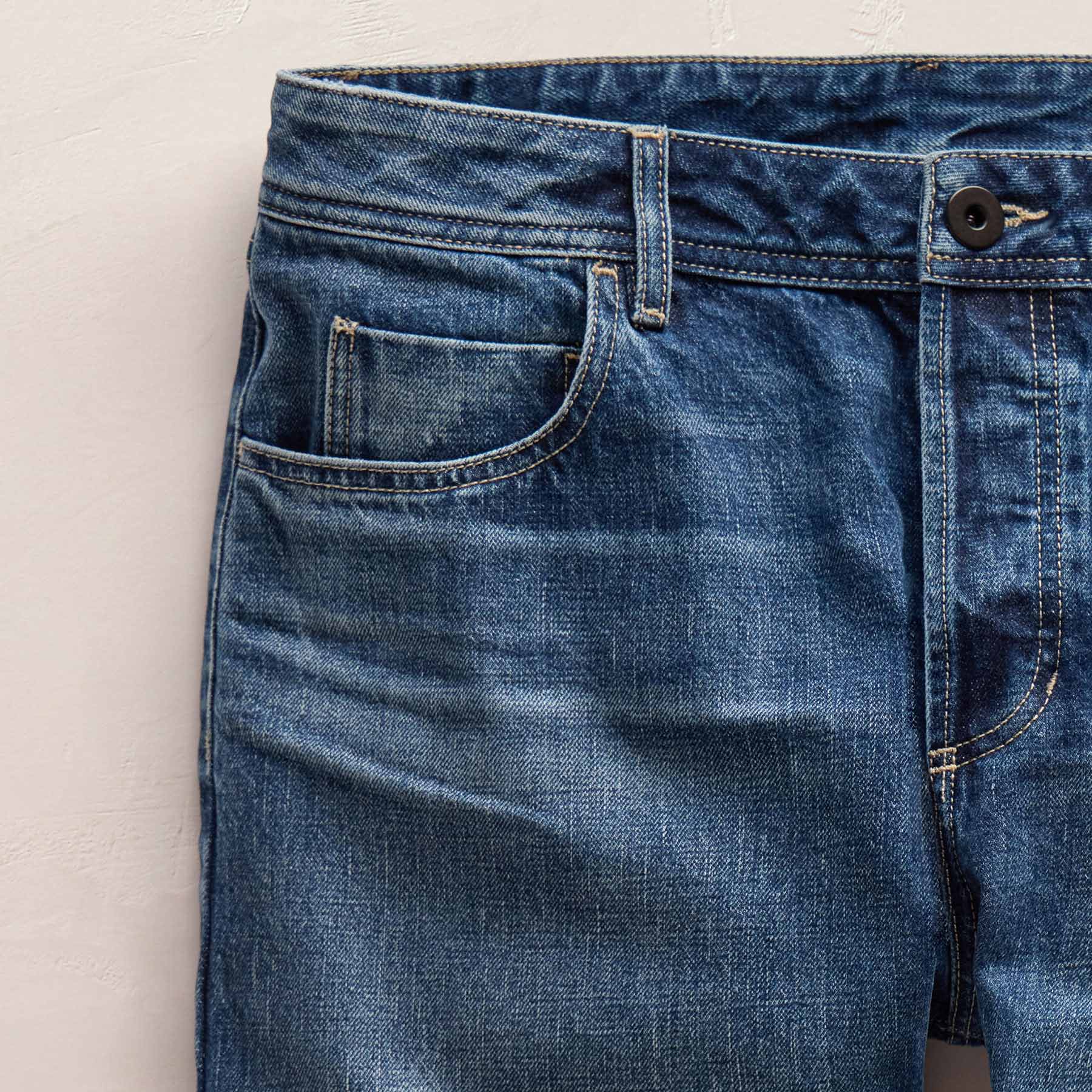 Classic Selvedge Denim Pant - Blue Pacific - Image 5
