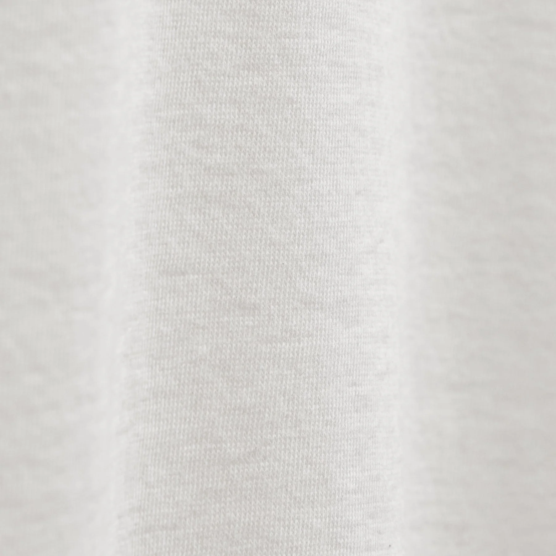 Cotton Cashmere Long Sleeve Henley - White - Image 8