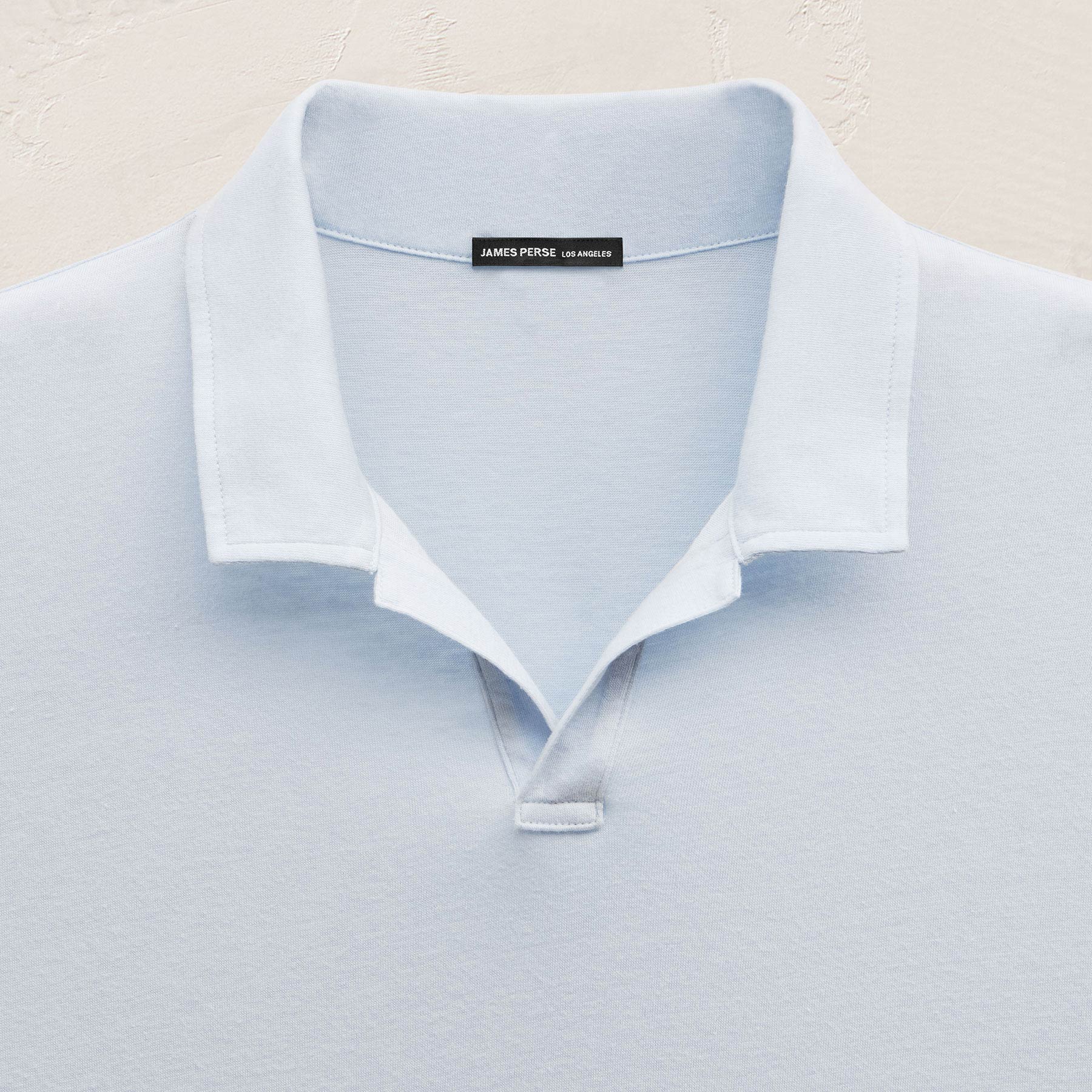 Cotton Cashmere Open Polo - Memory - Image 7