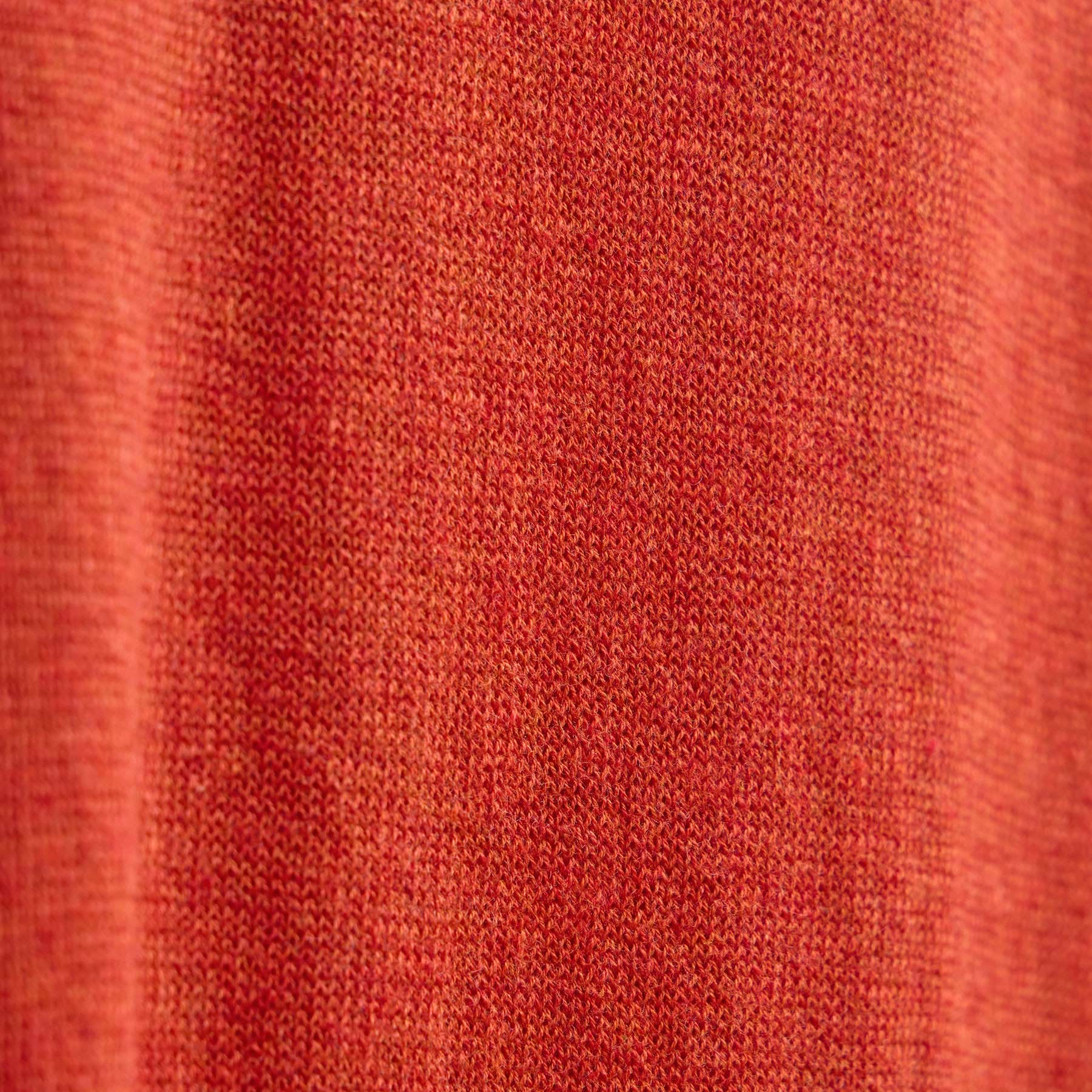 Cotton Cashmere Raglan Crew - Blood Orange - Image 7