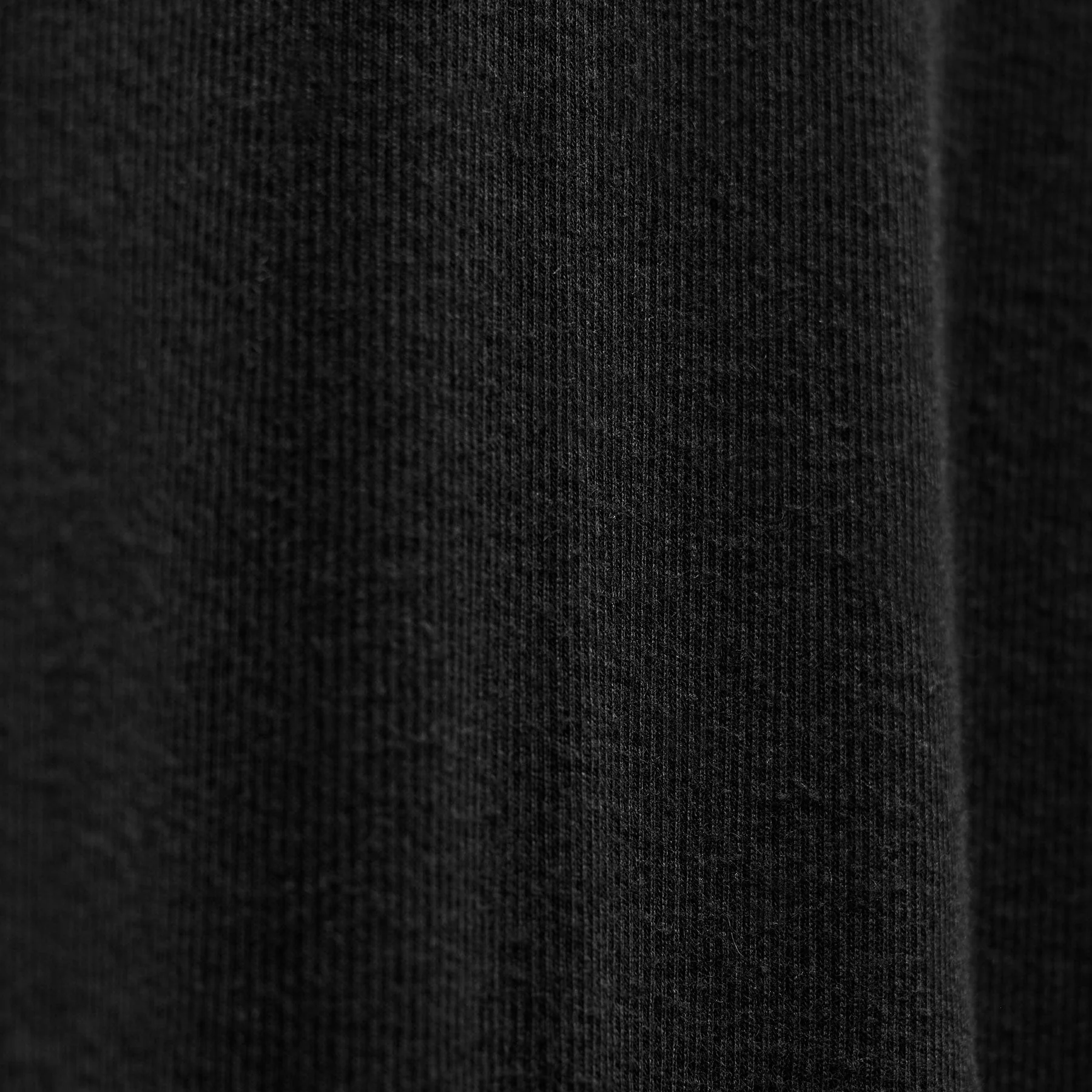 Cotton Cashmere Rib Keyhole Dress - Black - Image 7