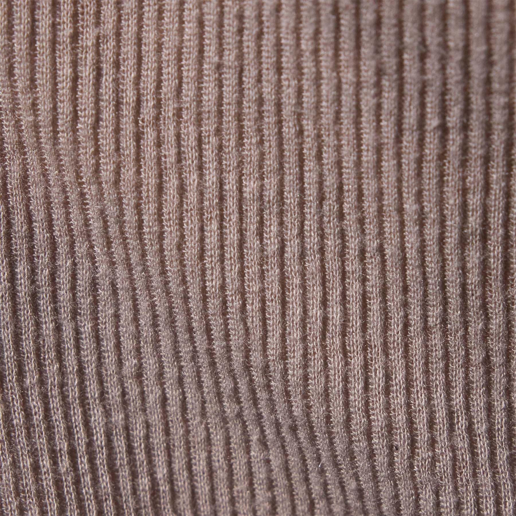 Cotton Cashmere Rib Open Polo - Dapple - Image 5