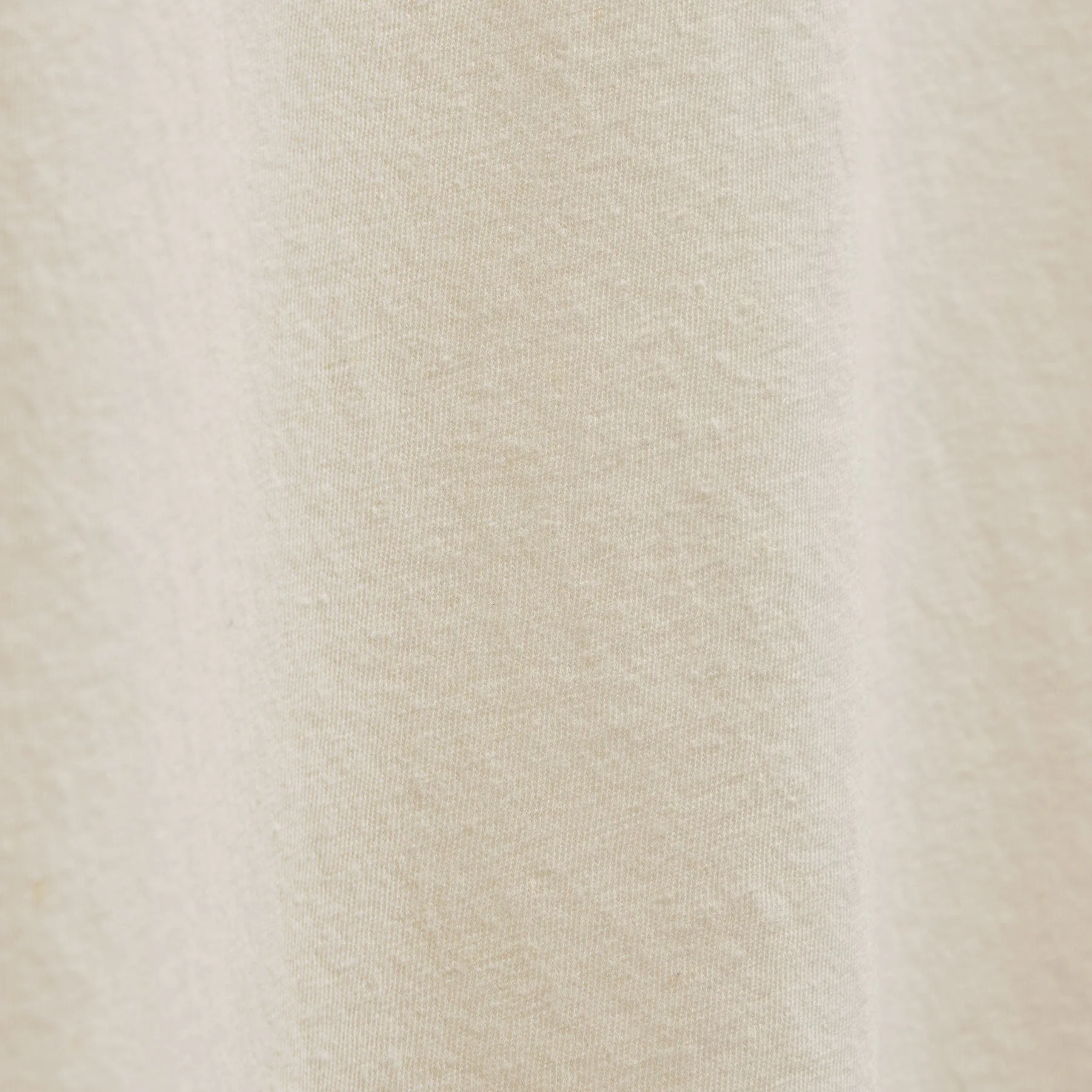 Cotton Linen Lounge Tee - Ecru - Image 6