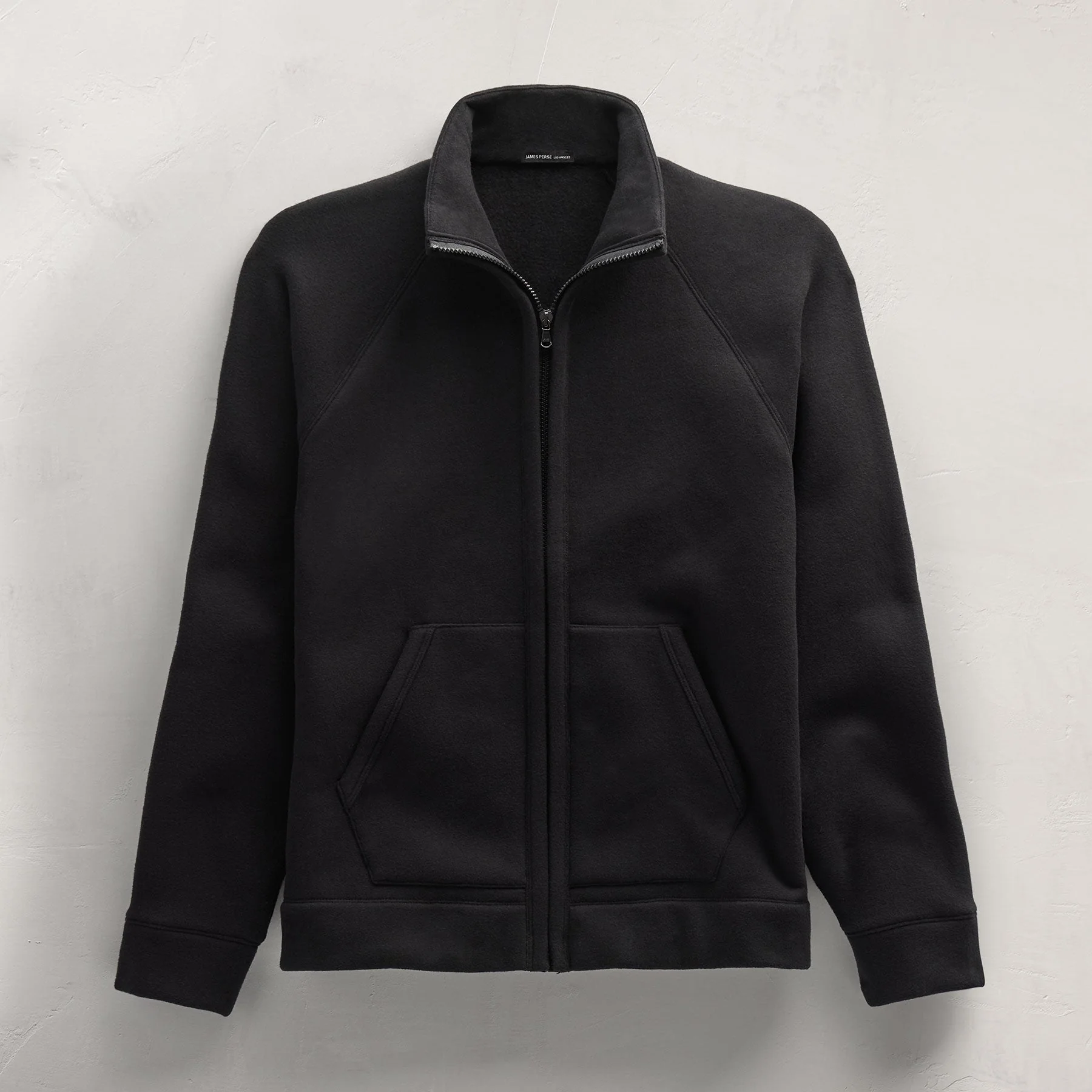 Cozy Full Zip Sweatshirt - Black - Image 2