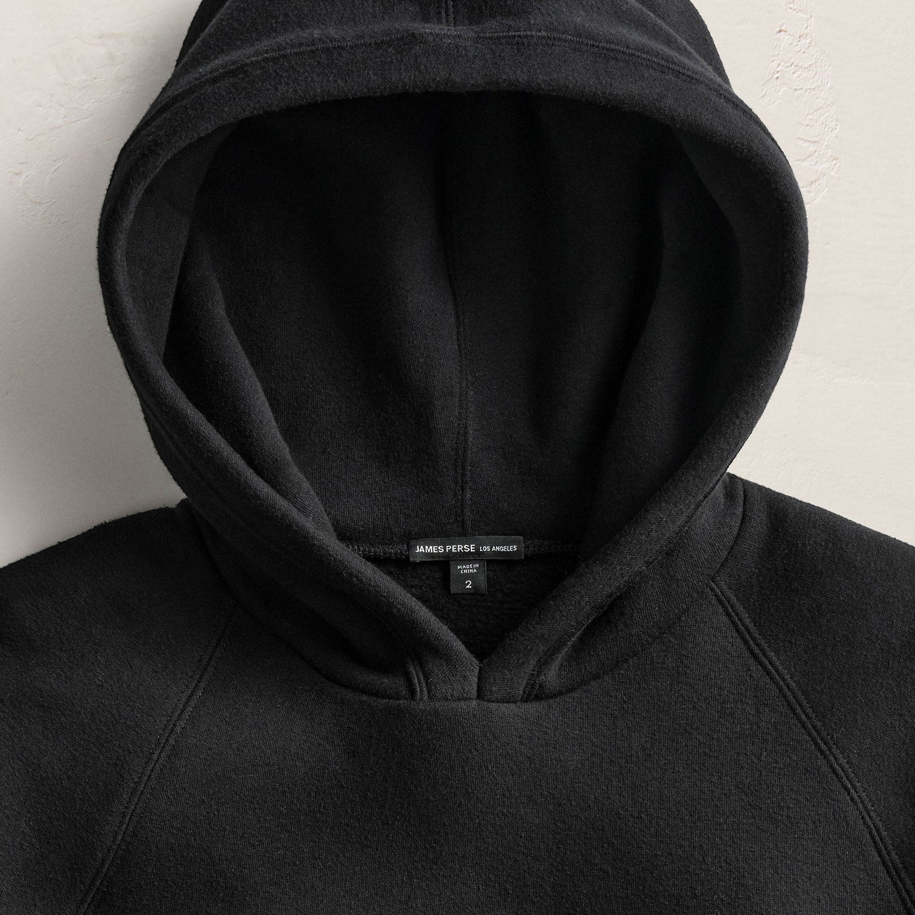 Cozy Hooded Sweatshirt - Black - Image 4