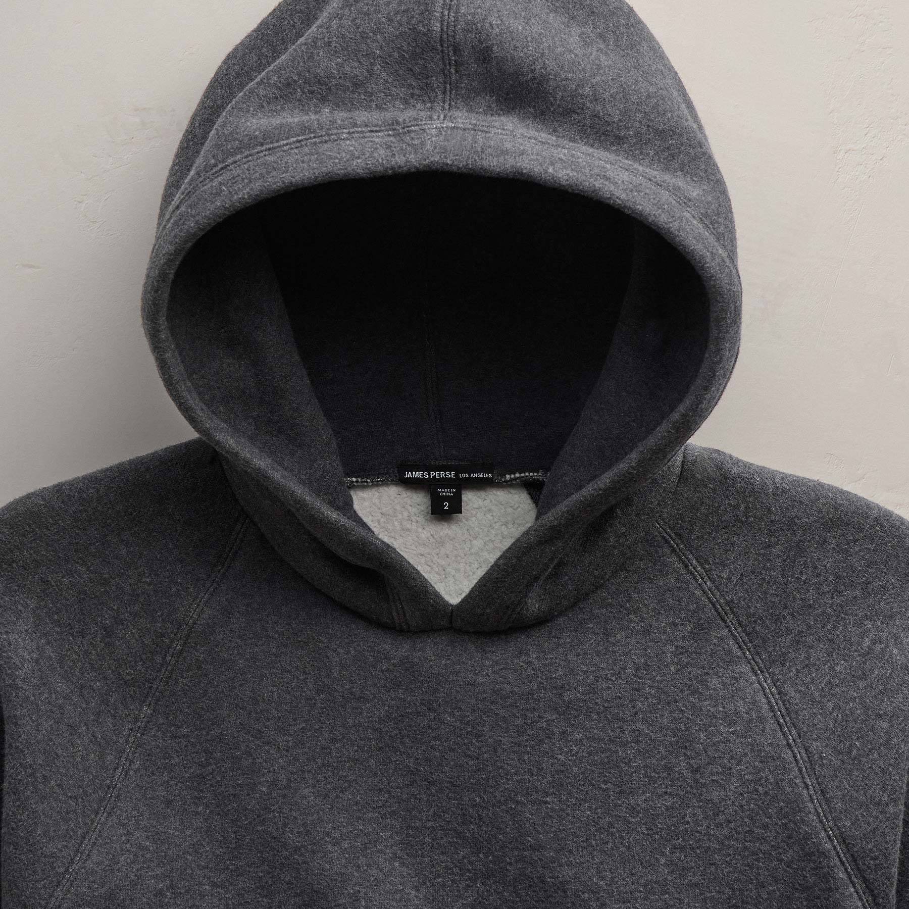 Cozy Hooded Sweatshirt - Heather Charcoal - Image 5