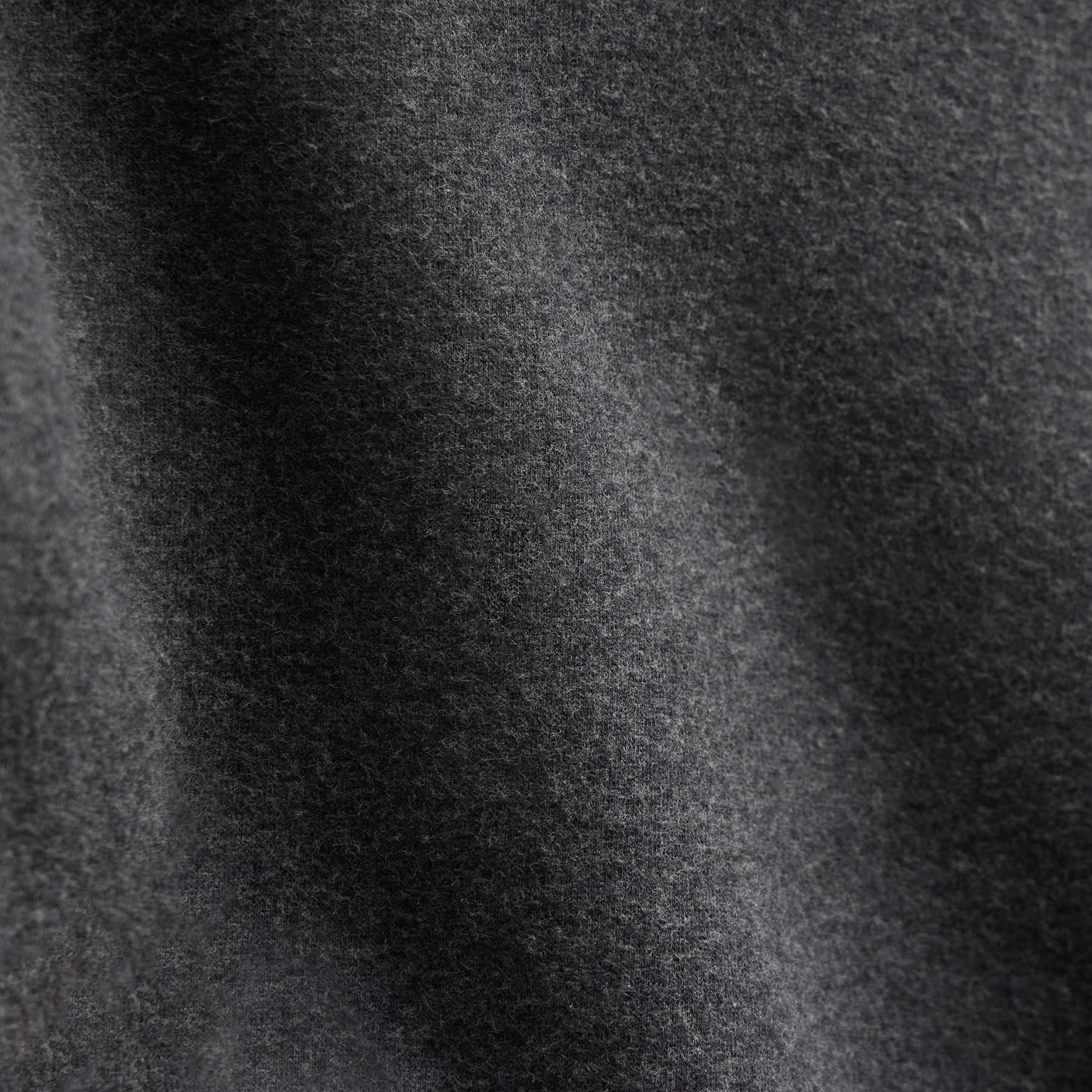 Cozy Hooded Sweatshirt - Heather Charcoal - Image 6