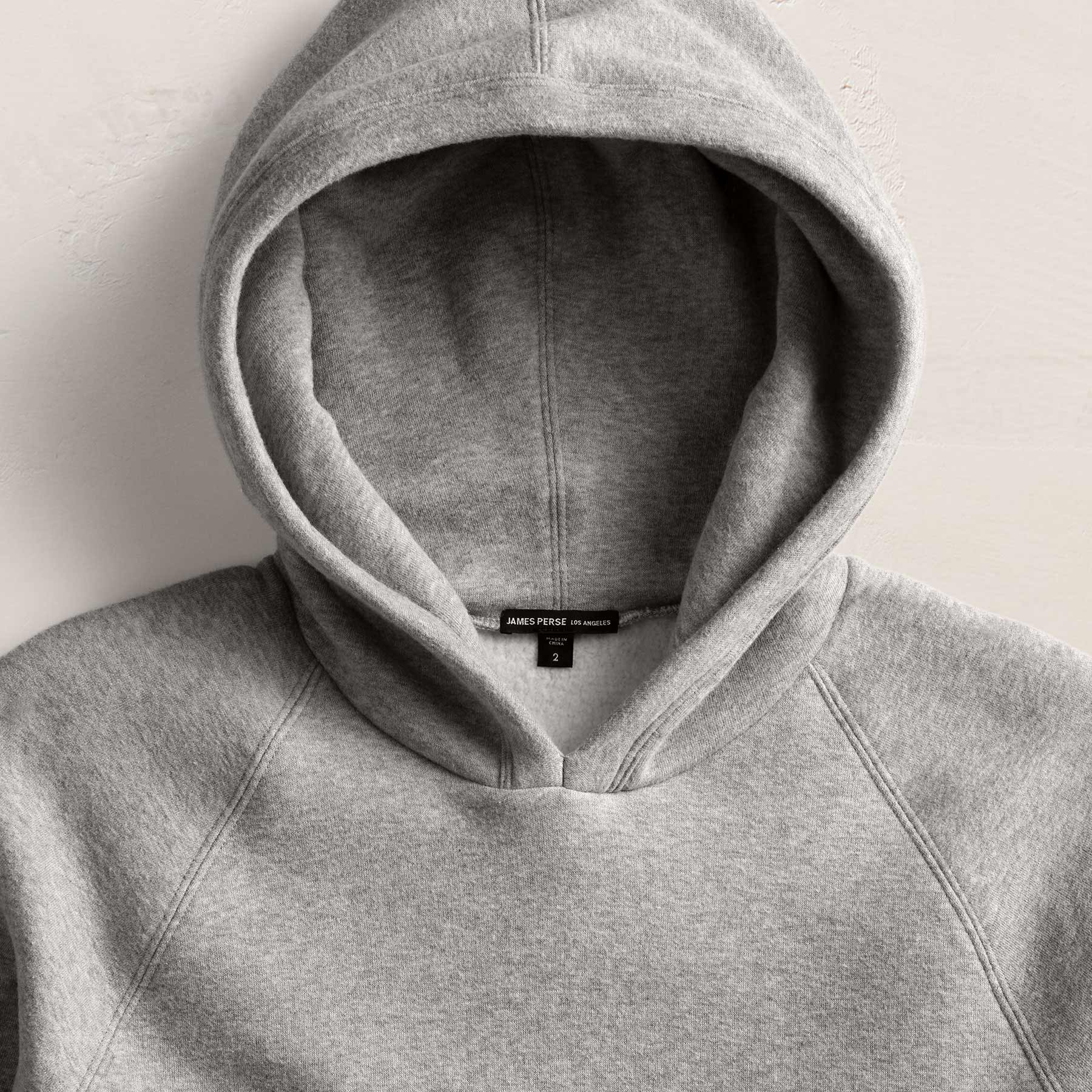 Cozy Hooded Sweatshirt - Heather Grey - Image 4