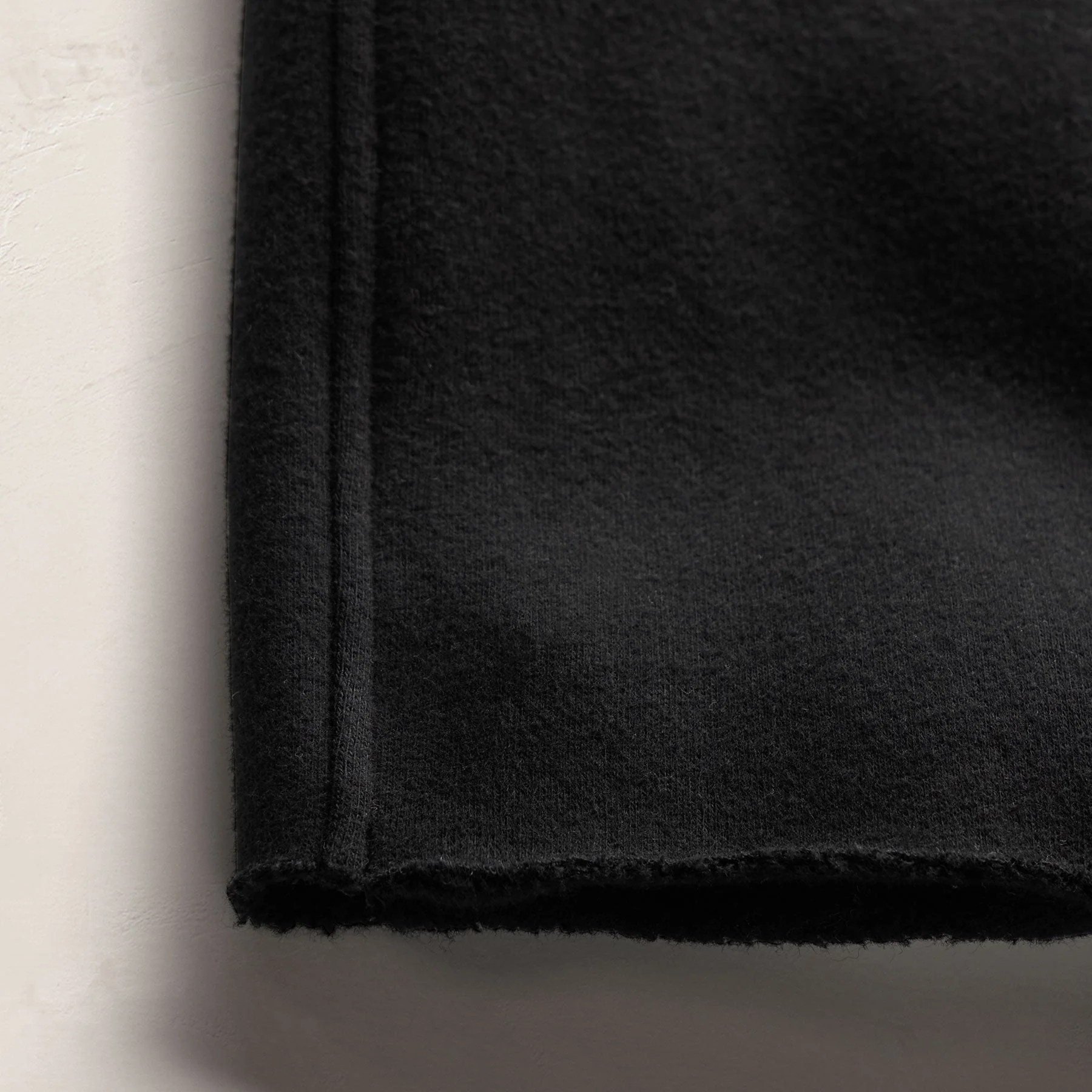 Cozy Straight Sweat Pant - Black - Image 6