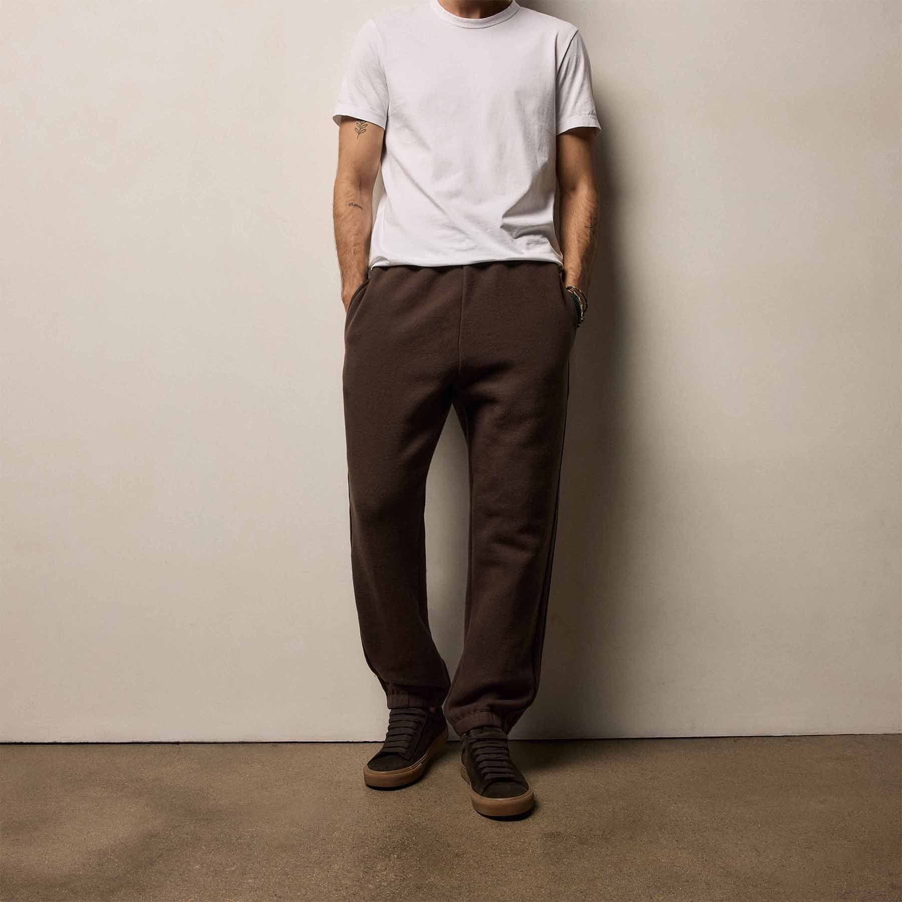 Cozy Sweat Pant With Piping - Porcupine - Image 3