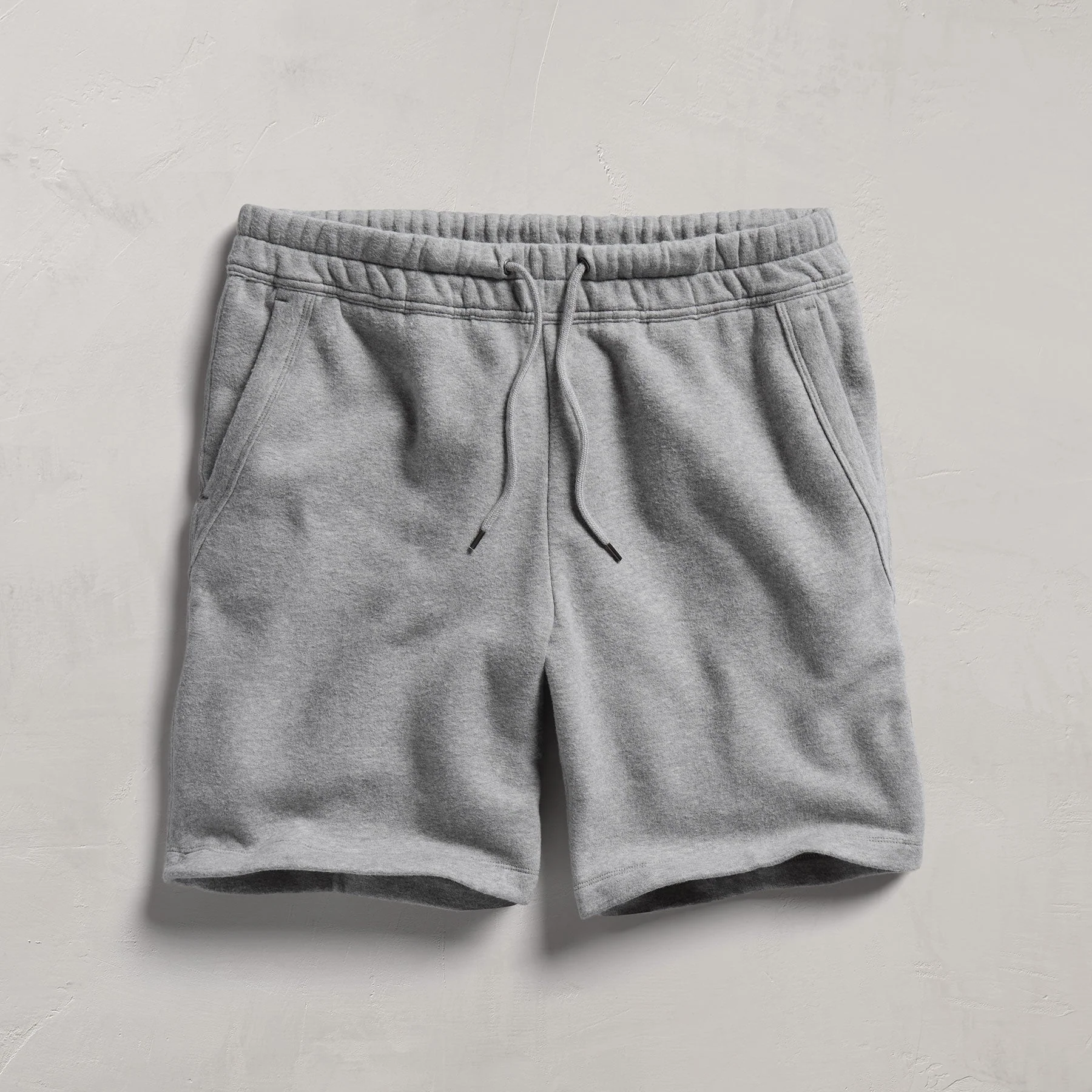 Cozy Sweat Short - Heather Grey