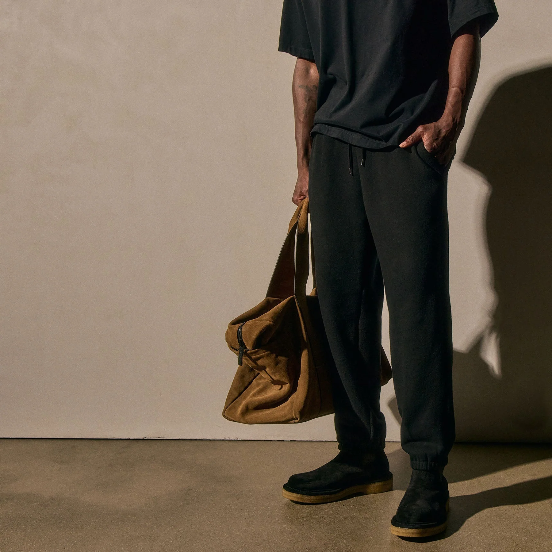 Cozy Sweatpant - Black - Image 4