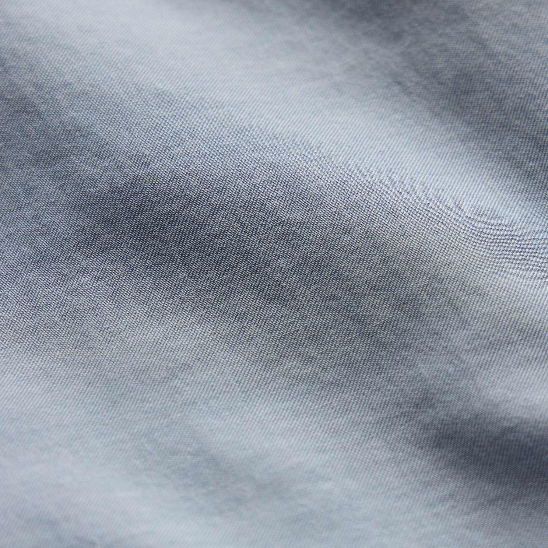 Featherweight Denim Utility Shirt - Bleach Wash - Image 10