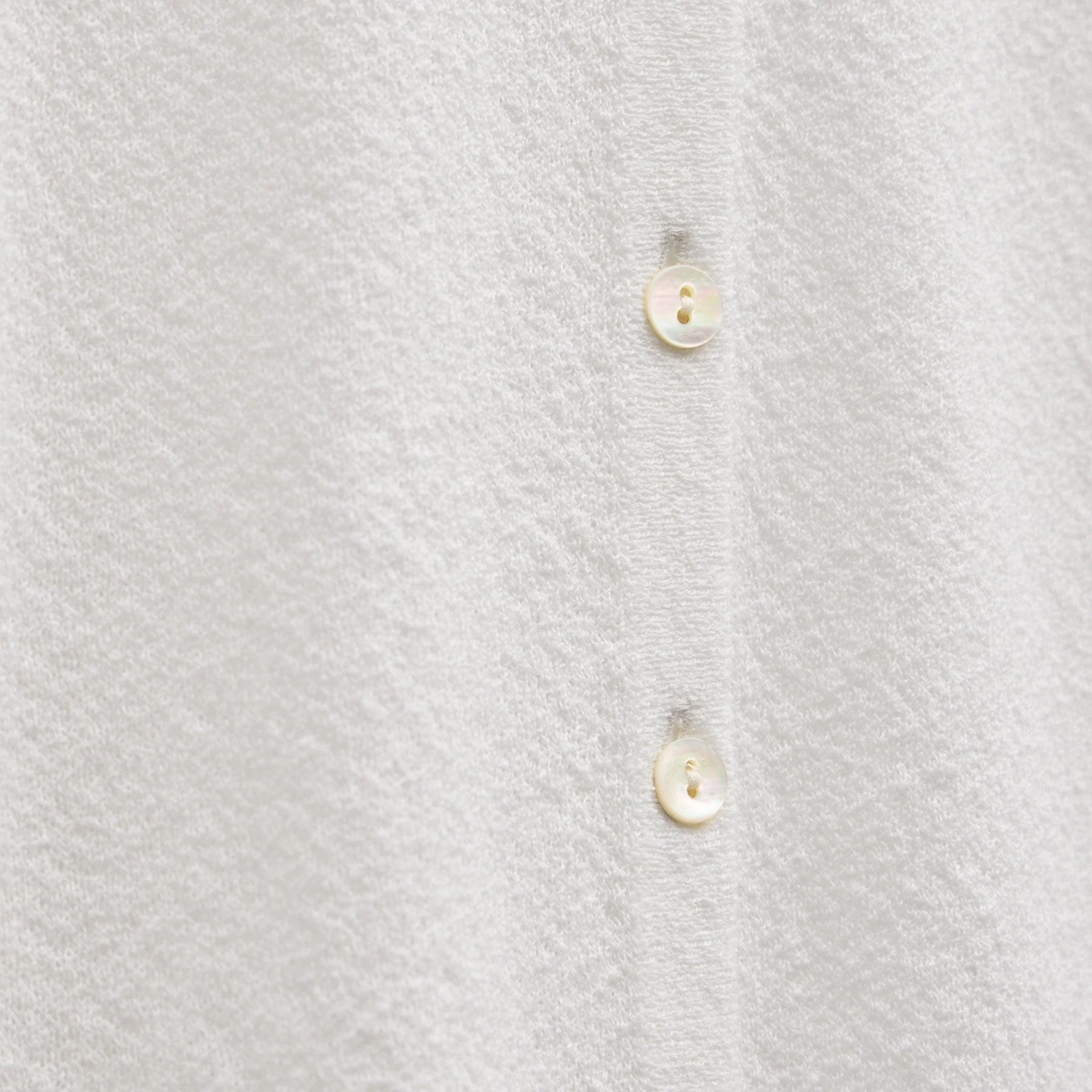 Fine Knit Cardigan - White - Image 7
