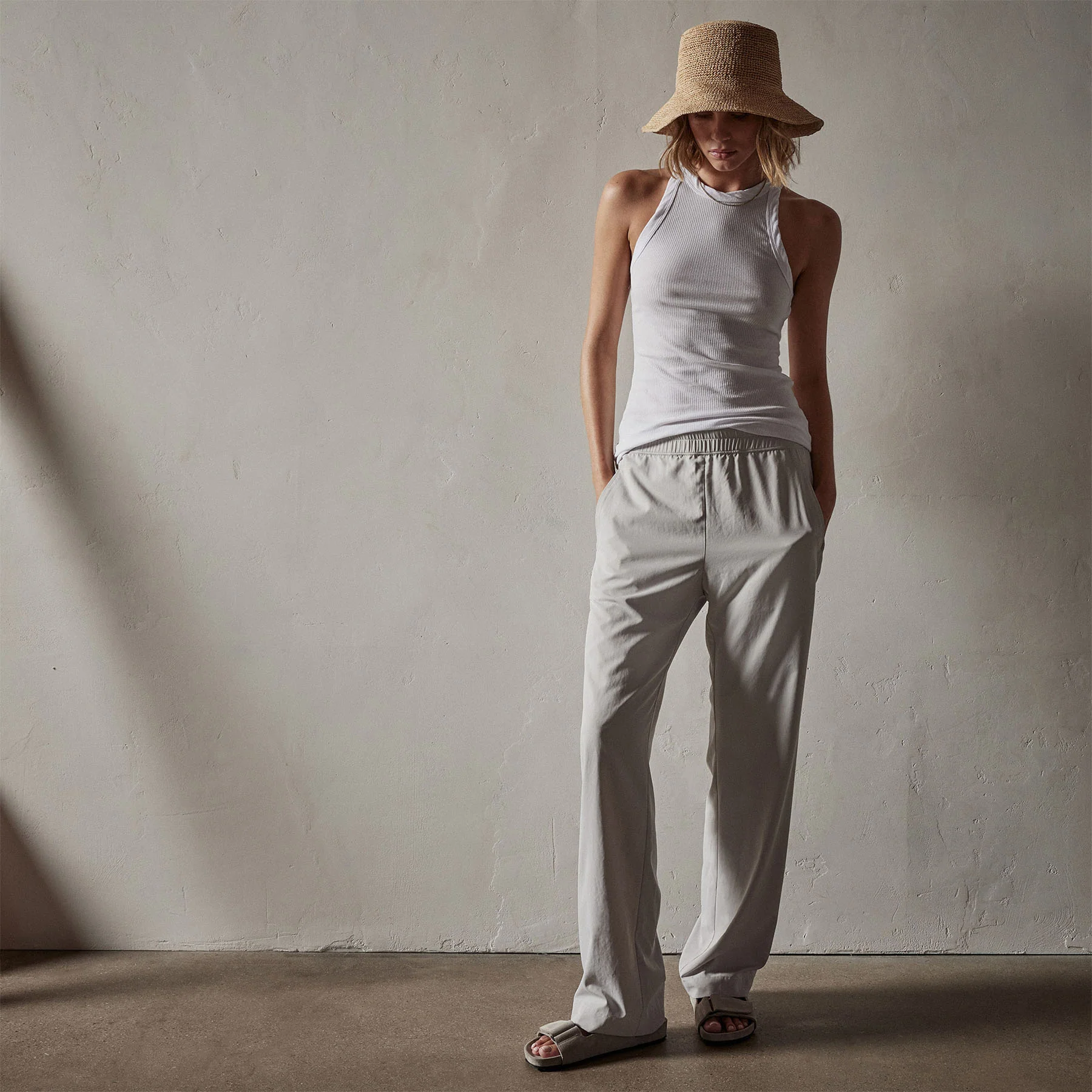 Monterey Trouser - Salt