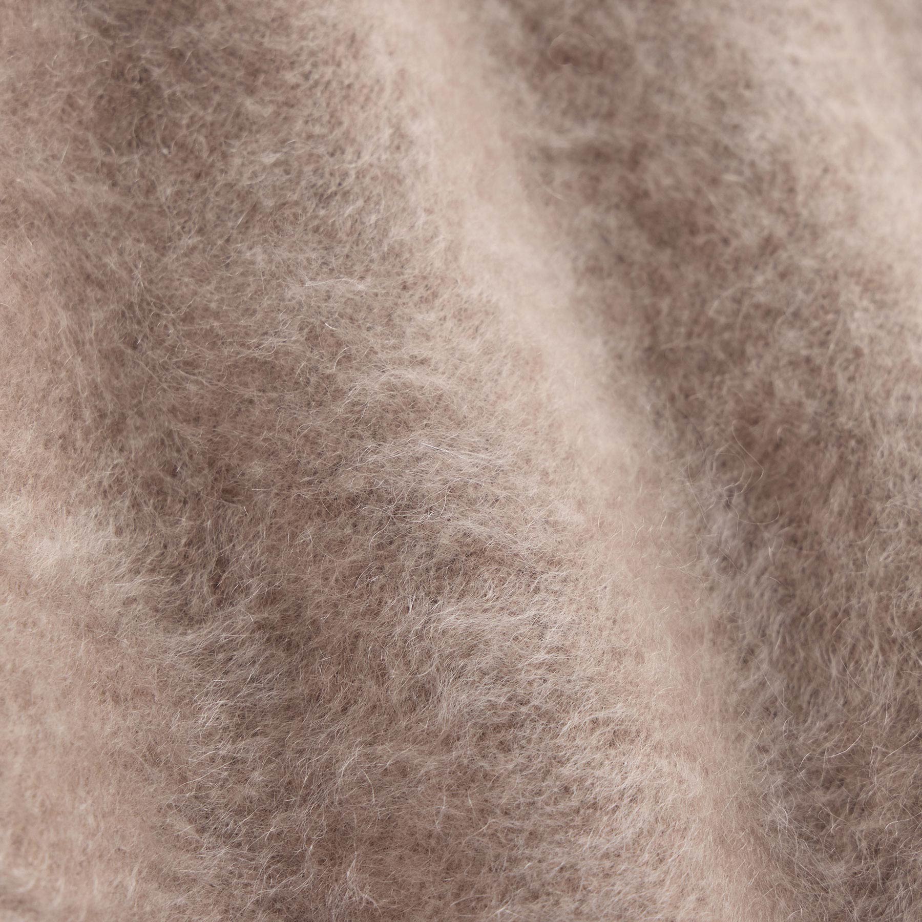 Halo Brushed Cashmere Sweater - Soft Beige - Image 5