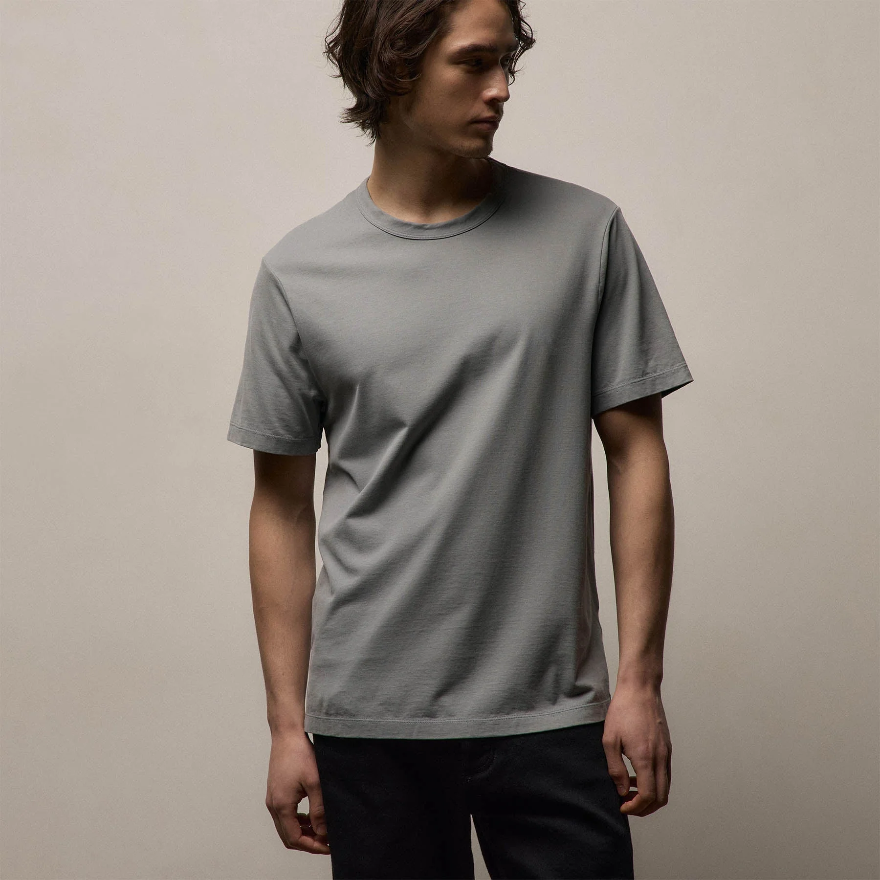 Heavy Luxe Jersey Crew - Ore - Image 3