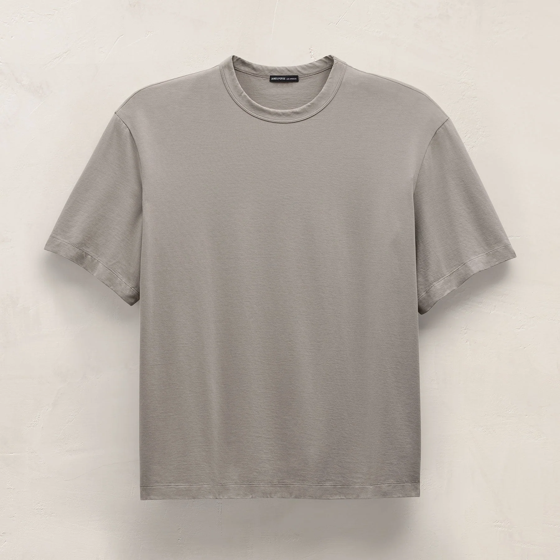 Heavy Luxe Jersey Oversized Crew - Fog - Image 2