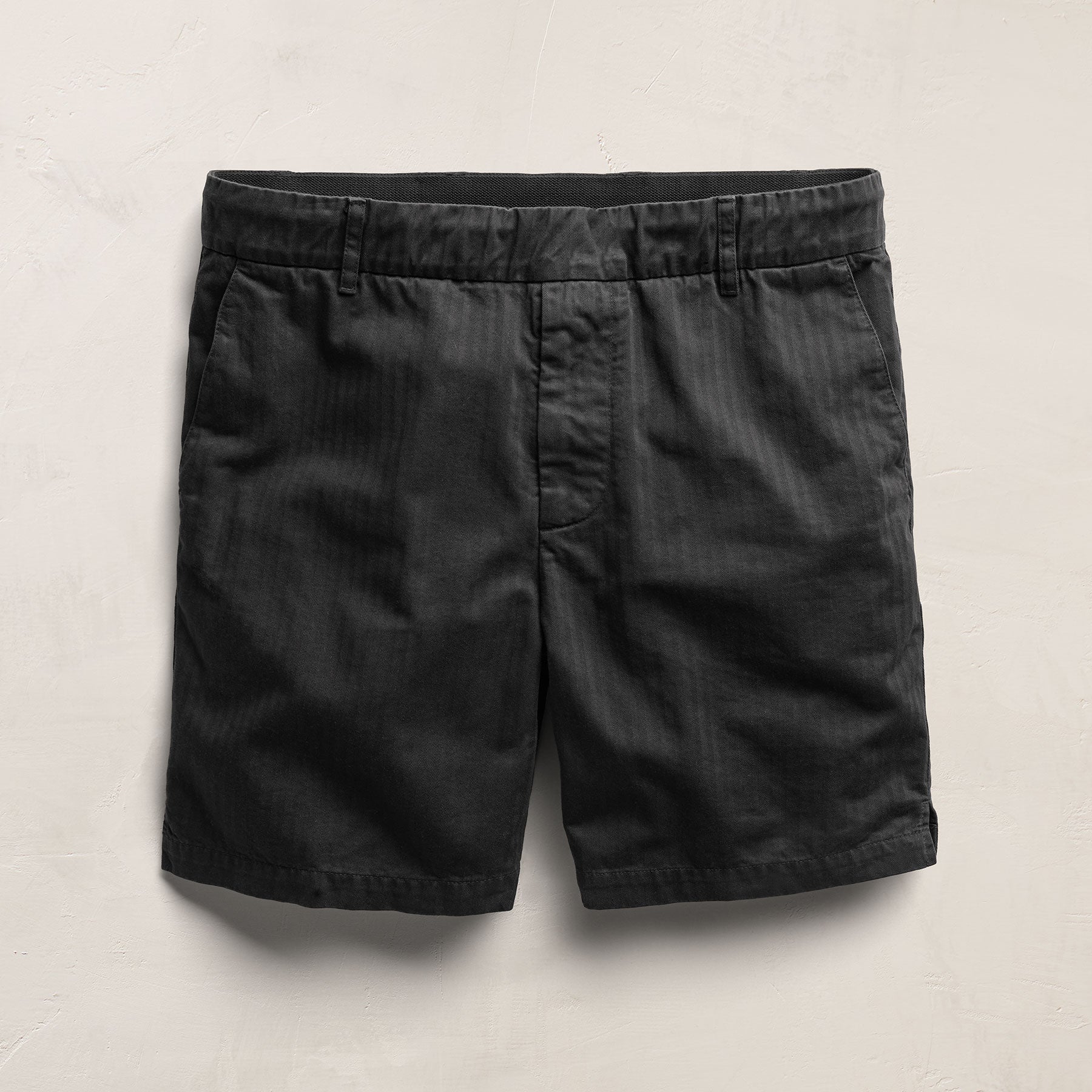 Herringbone Surplus Short - Black - Image 2