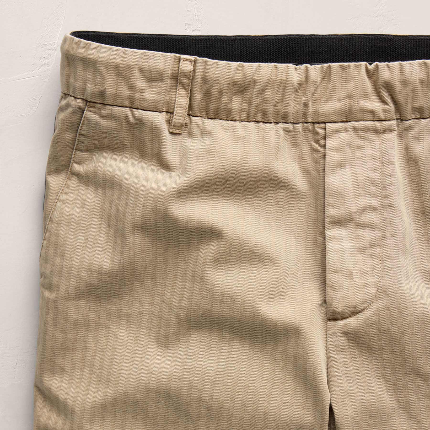 Herringbone Surplus Short - Light Khaki Pigment - Image 7