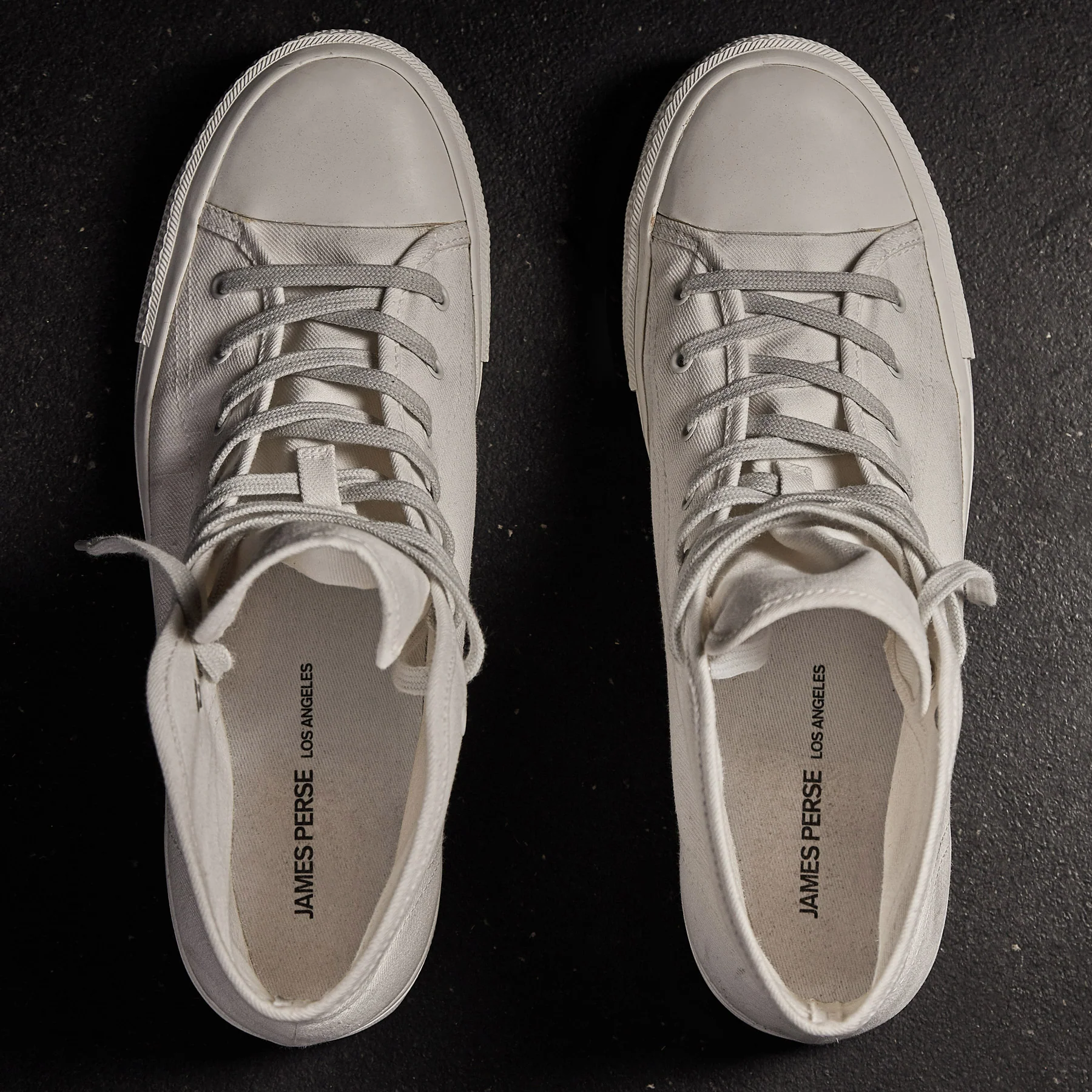 Women's High Top Vulcanized Sneaker - Canvas - Image 2