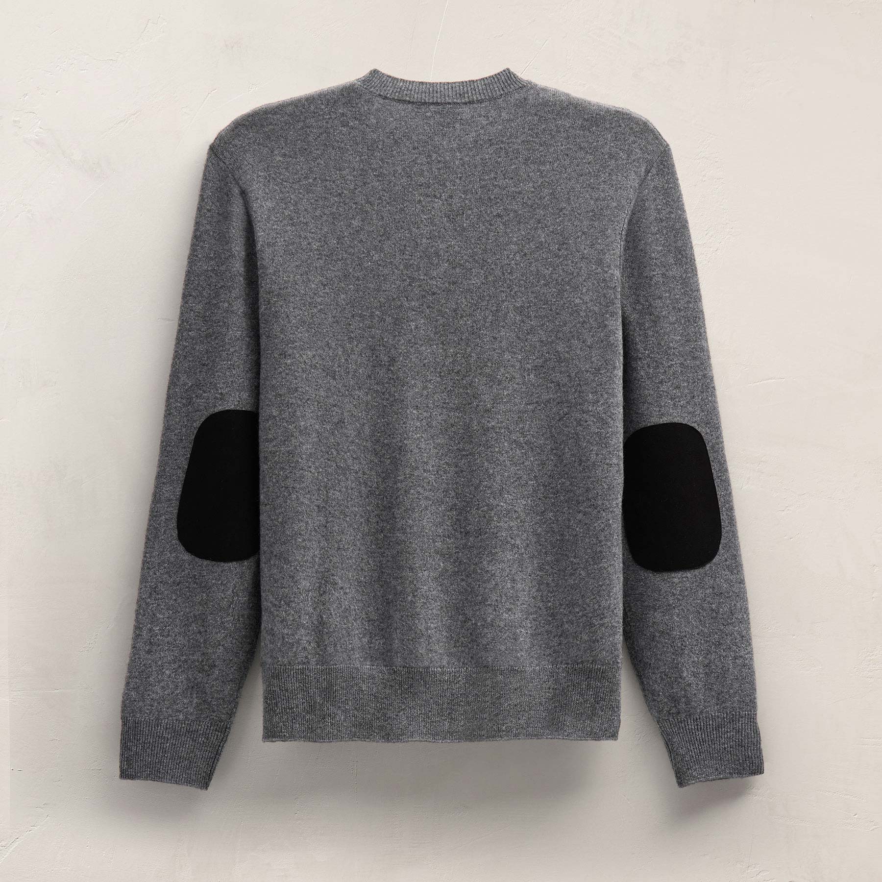 Italian Spun Cashmere Sweater - Mid Grey - Image 6