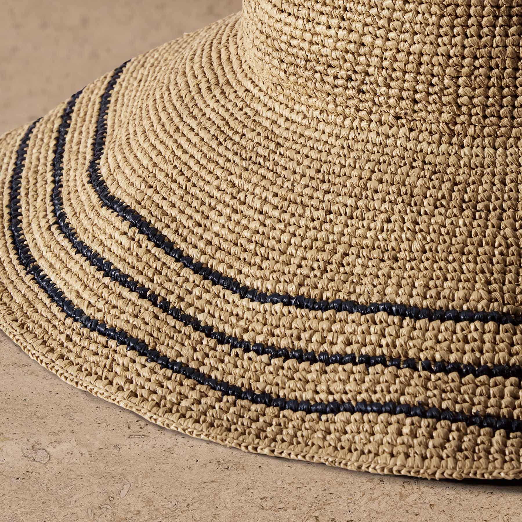 Janessa Leone Waverly - Navy / Sand - Image 2
