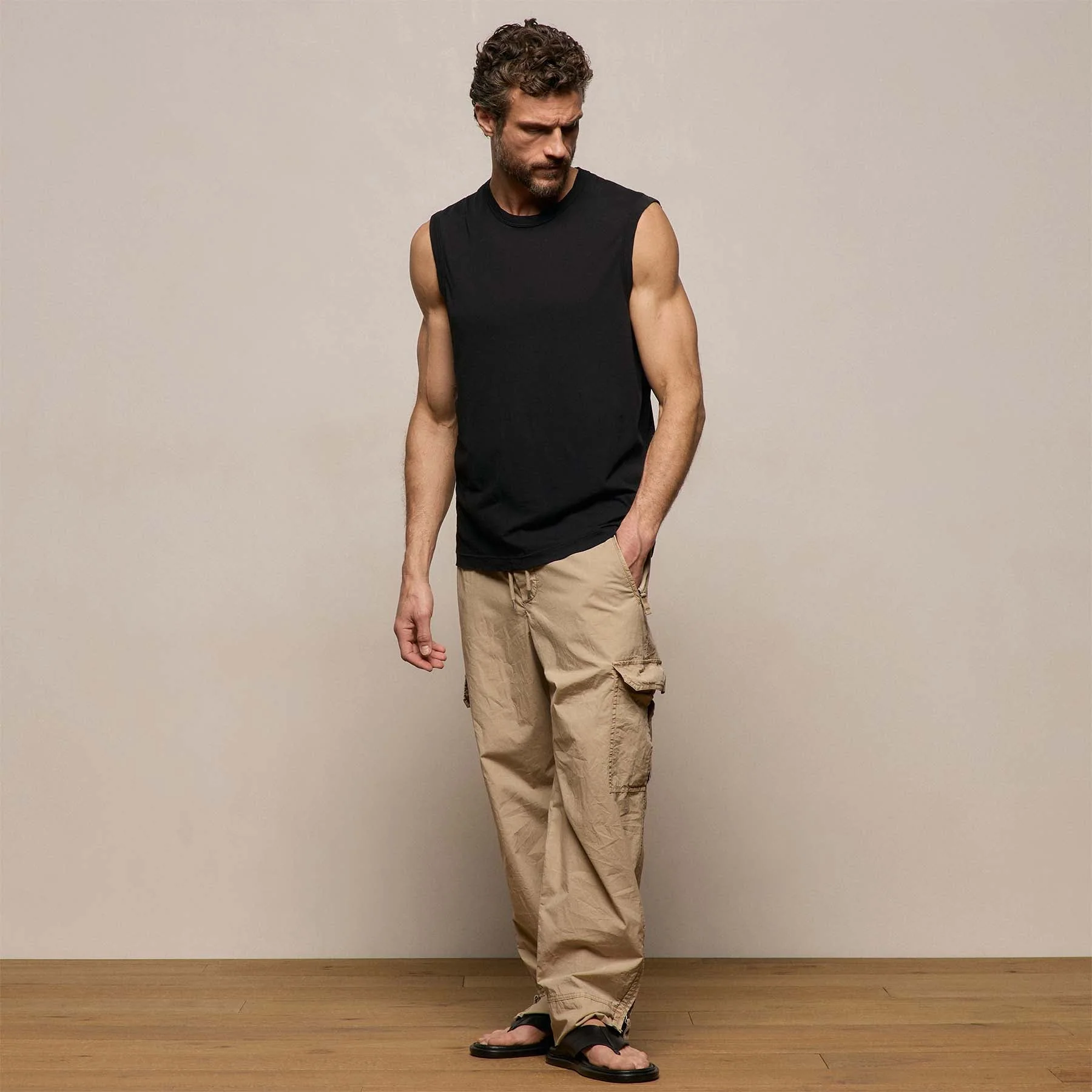 LA Muscle Tank - Black - Image 3