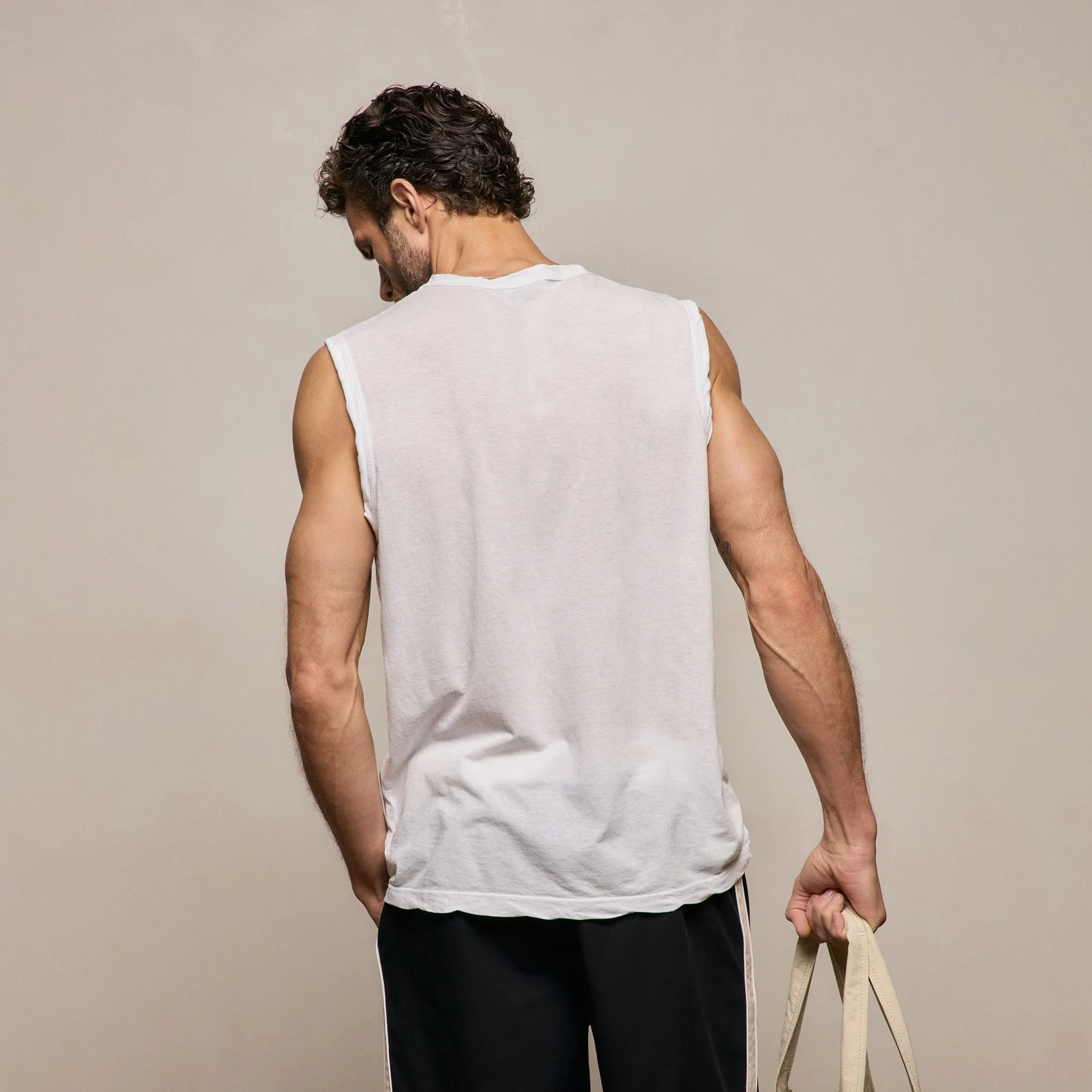 LA Muscle Tank - White - Image 6