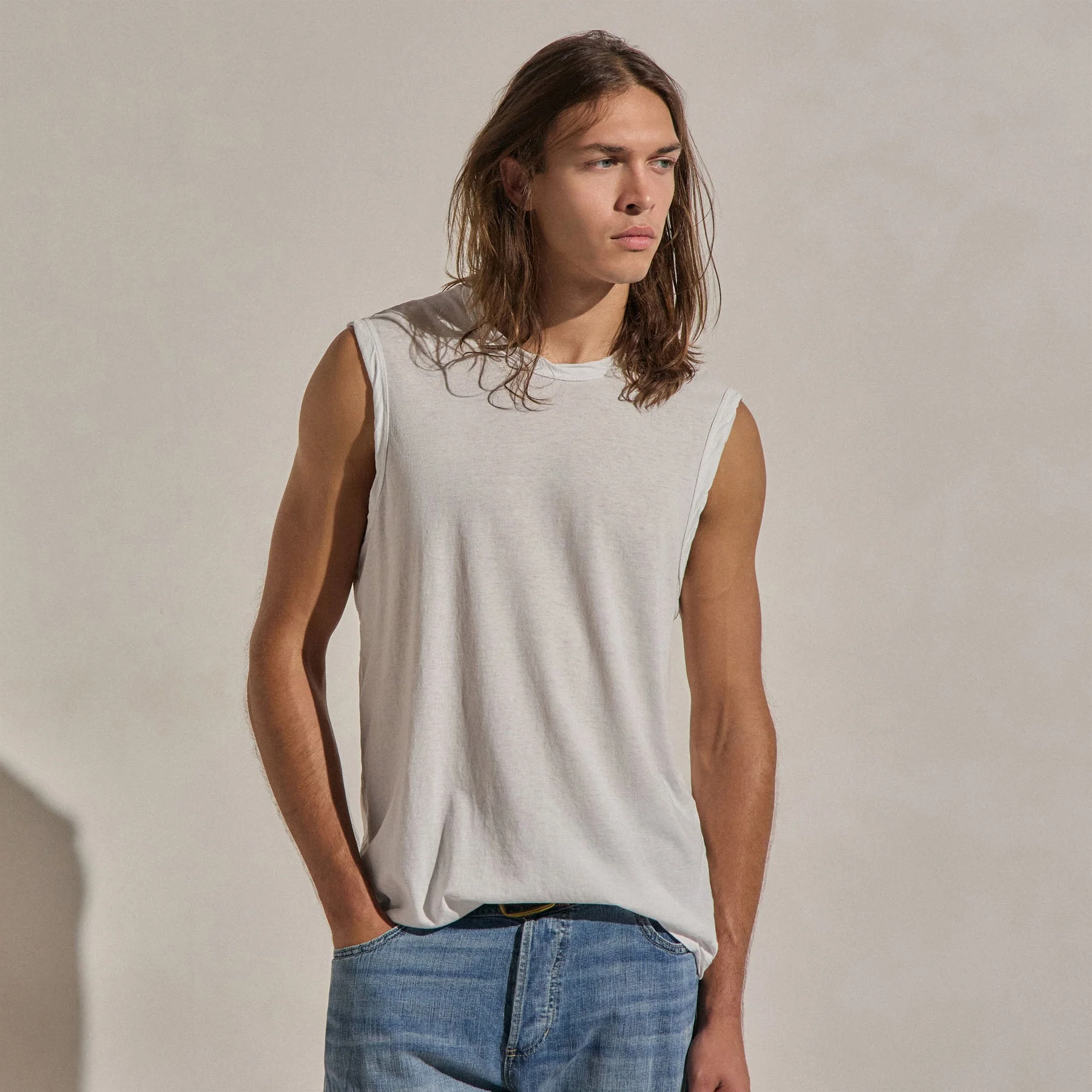 LA Muscle Tank - White - Image 9