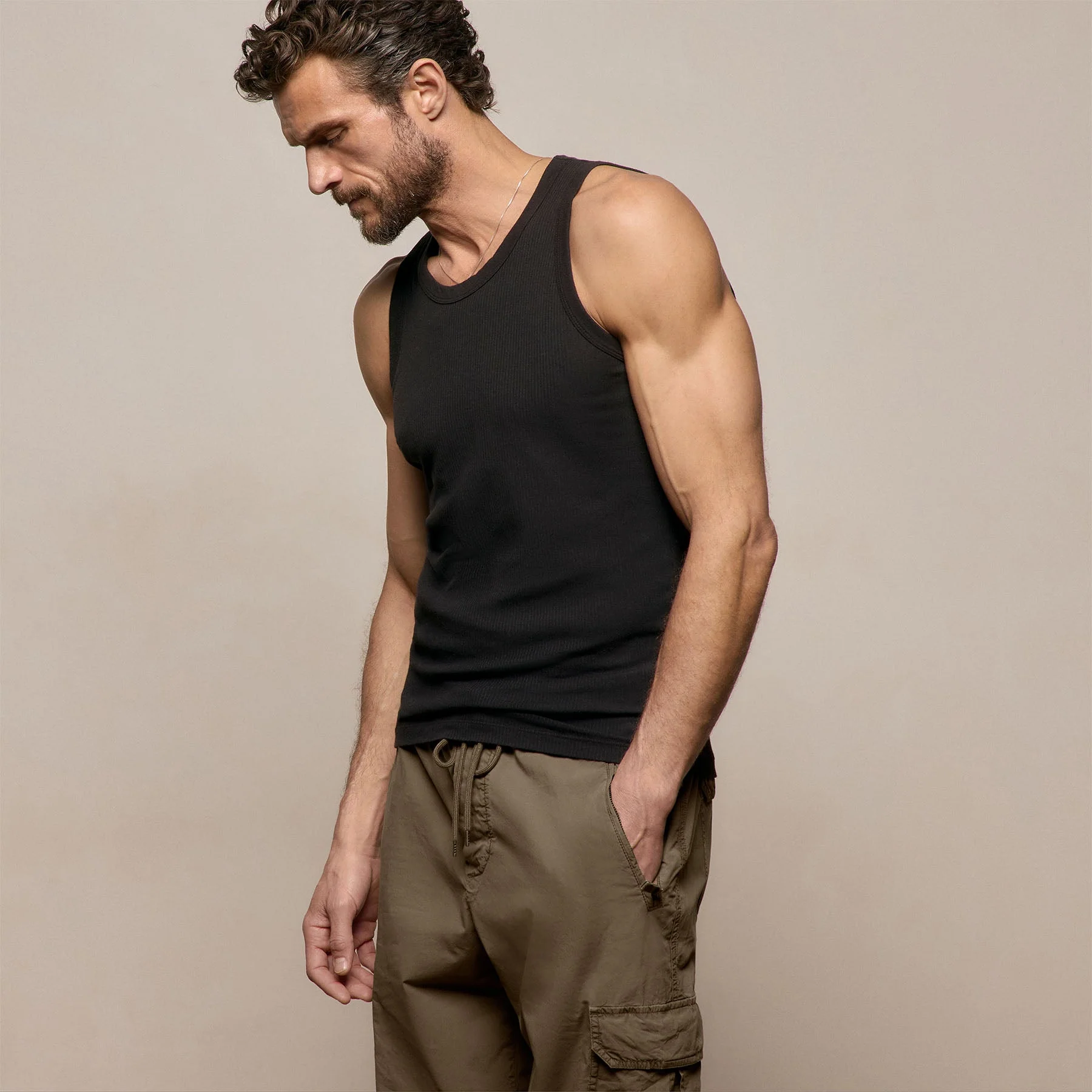 LA Skate Tank - Black - Image 5