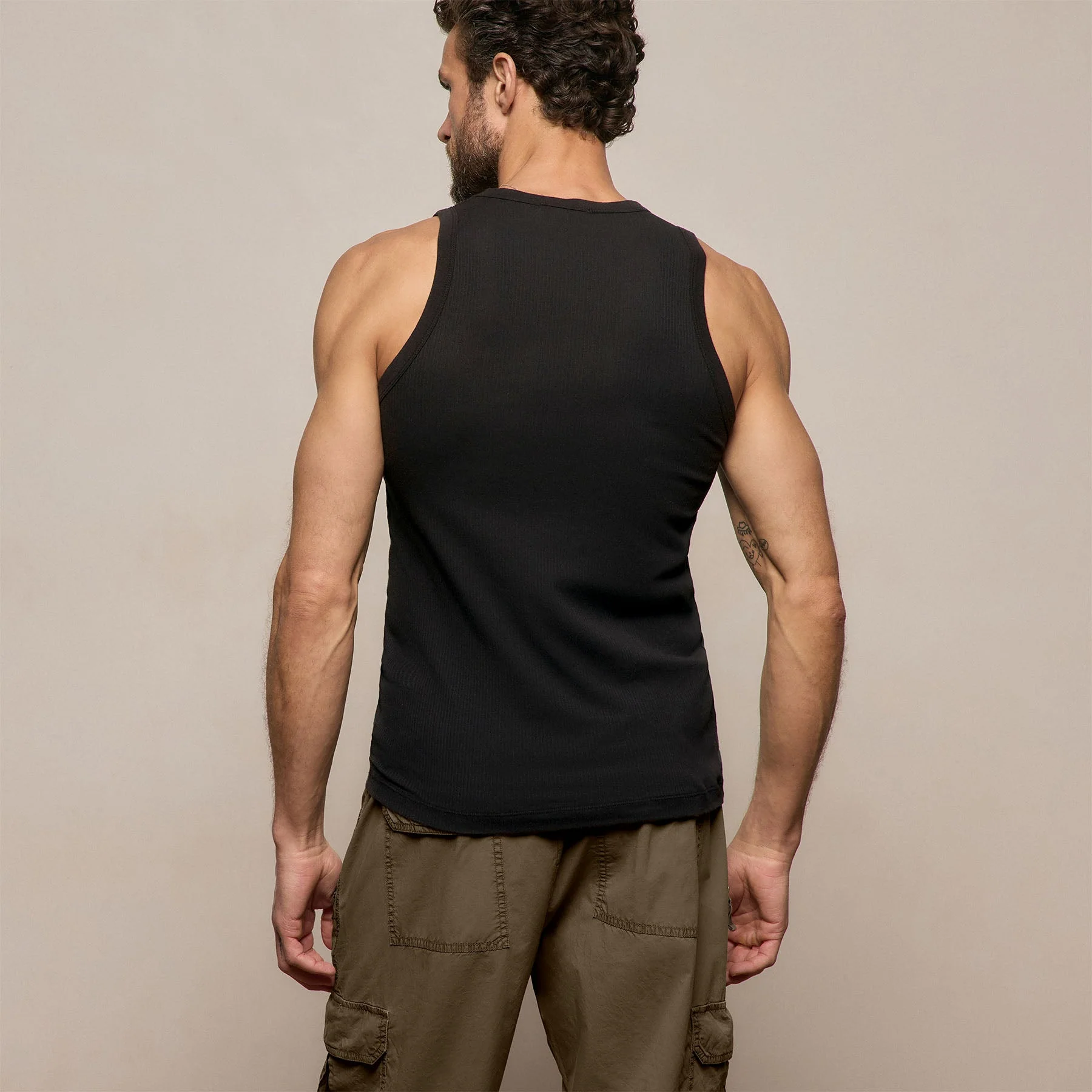 LA Skate Tank - Black - Image 6
