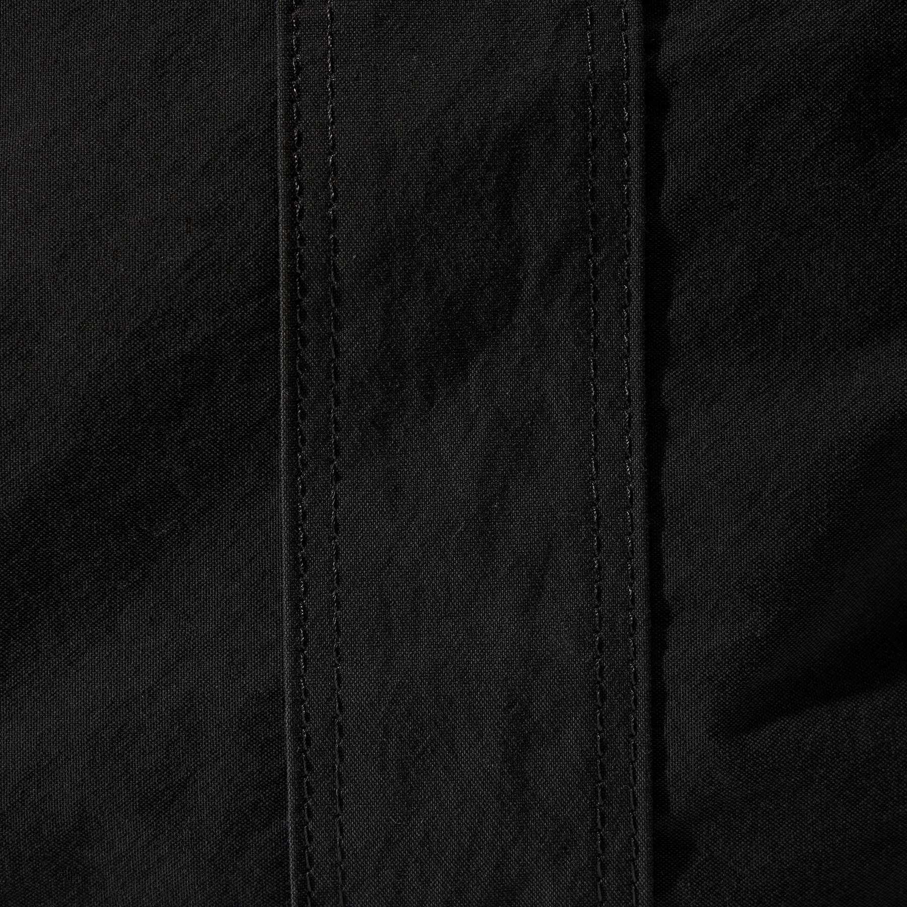 Large Matte Nylon Tote - Black - Image 6