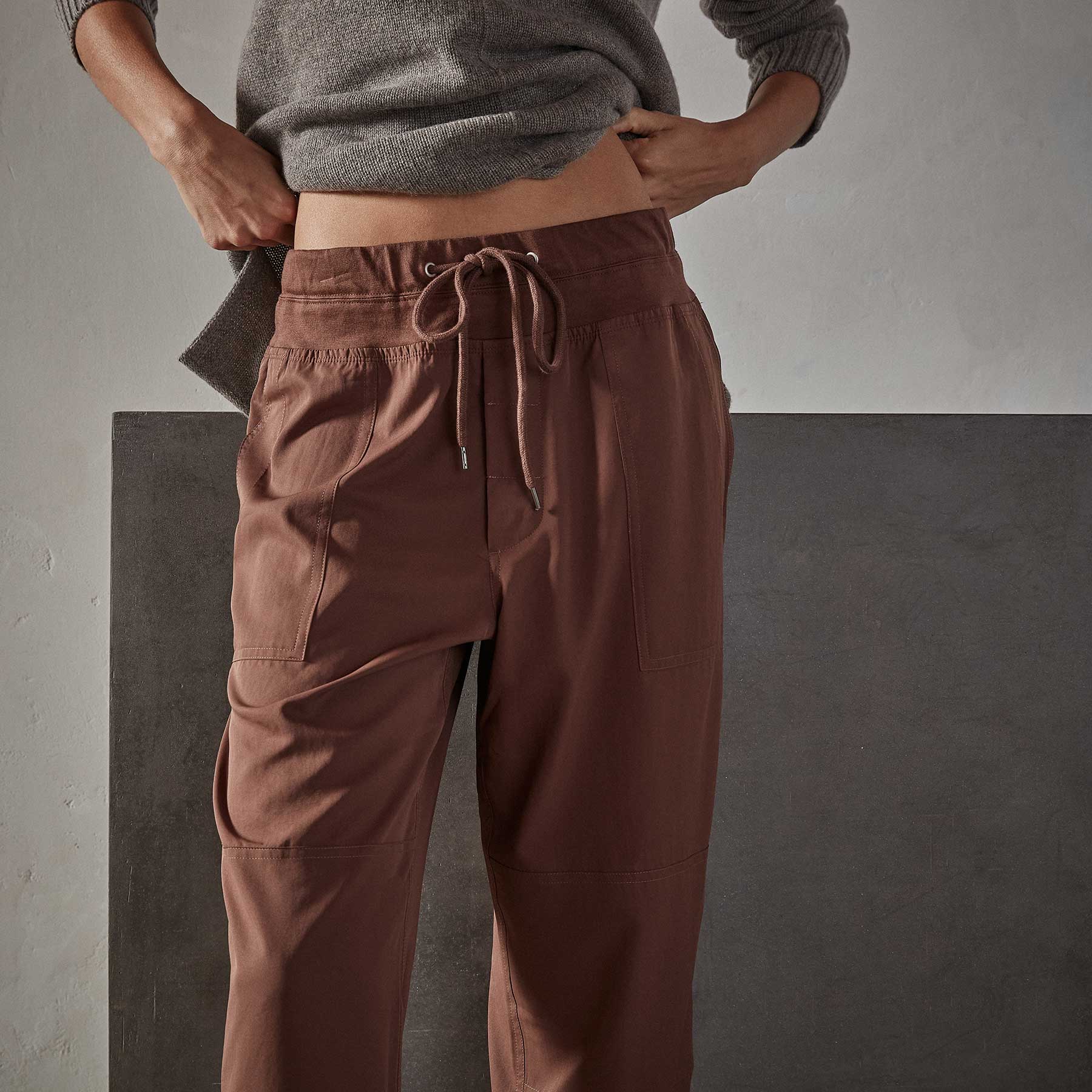 Lightweight Drape Utility Pant - Malt - Image 2